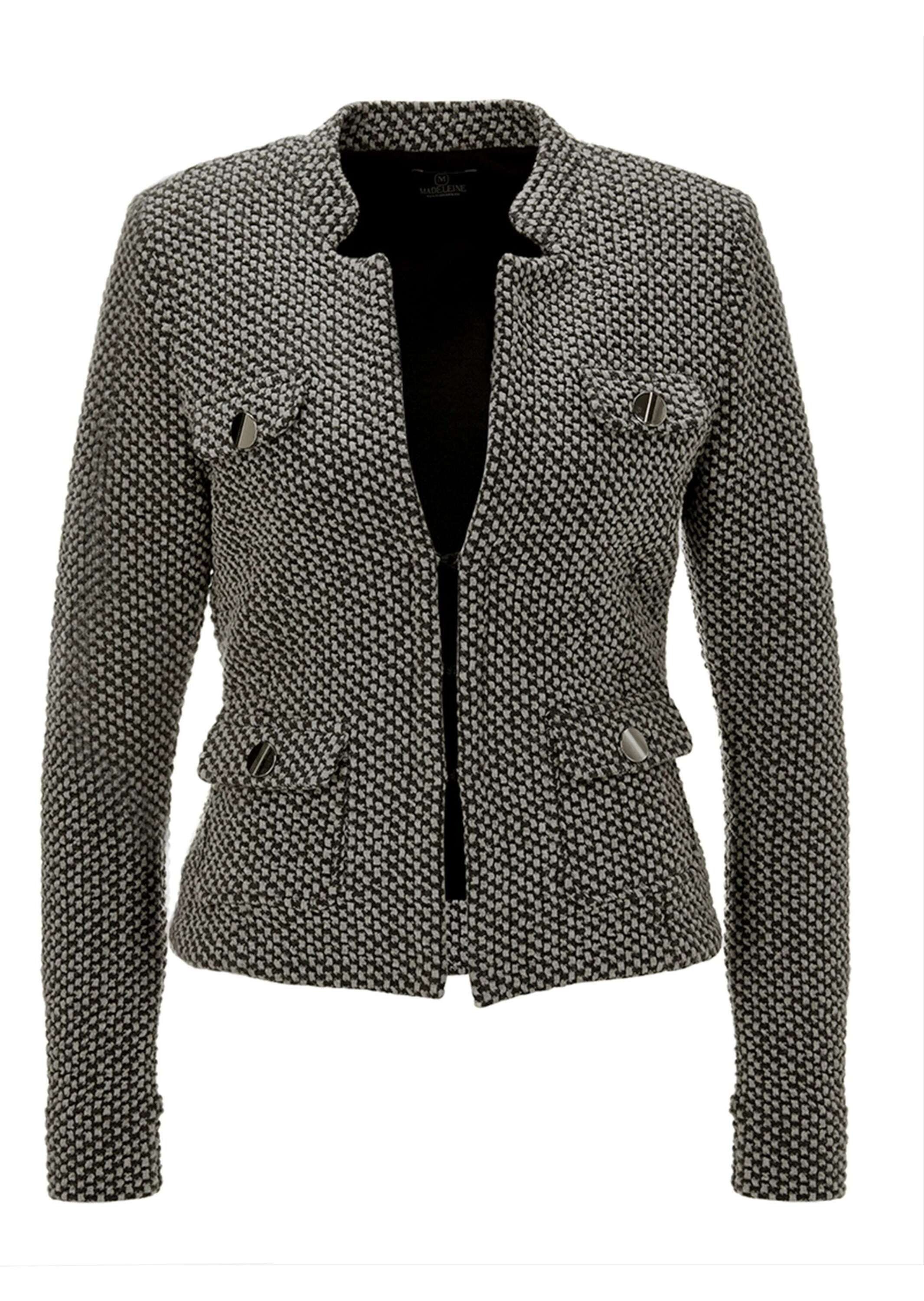 MADELEINE Kurzblazer Jerseyblazer in hochwertiger Jacquard-Qualität günstig online kaufen
