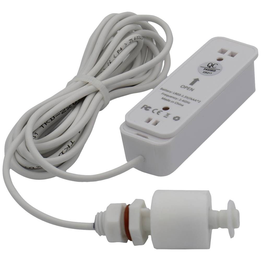 Elektrotechnik Schabus WWD 150 Wireless Water Detector float switch 200150 Wassermelder (mit App-Steuerung, mit Schwimmerschalter)
