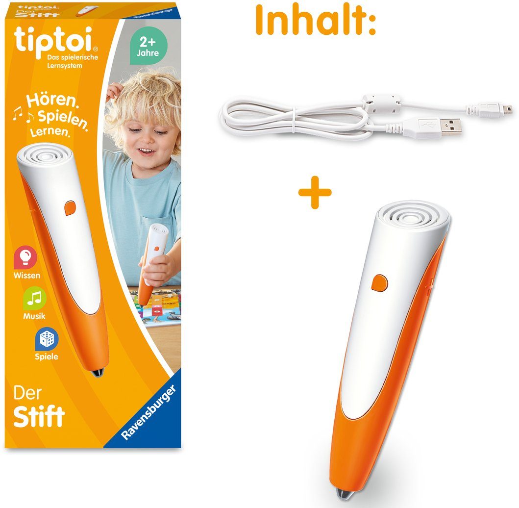 Ravensburger Spiel tiptoi® Der Stift, Made in Europe