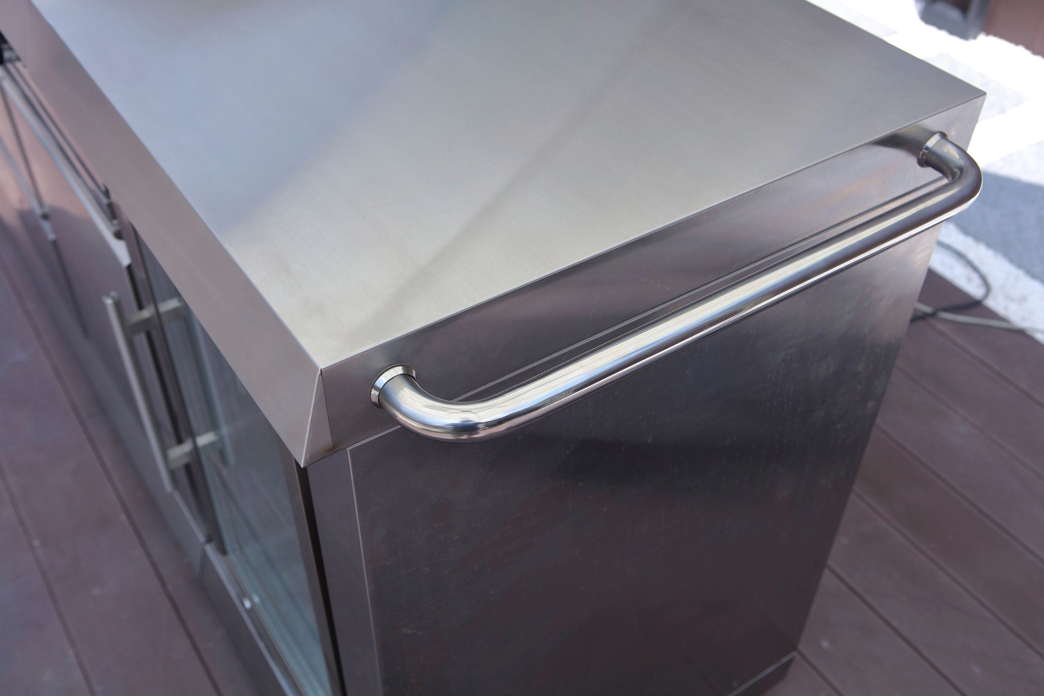 Buschbeck Outdoor-Küche »Oxford« mit Gasgrill und Kühlschrank, BxTxH: 245x60x119 cm