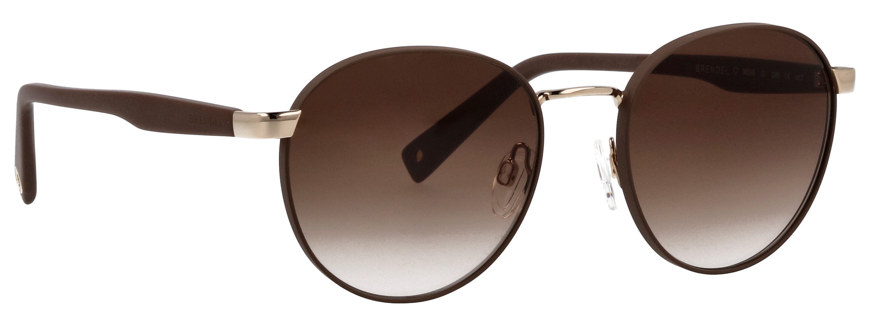 BRENDEL eyewear Sonnenbrille goldfarbener Einfachsteg