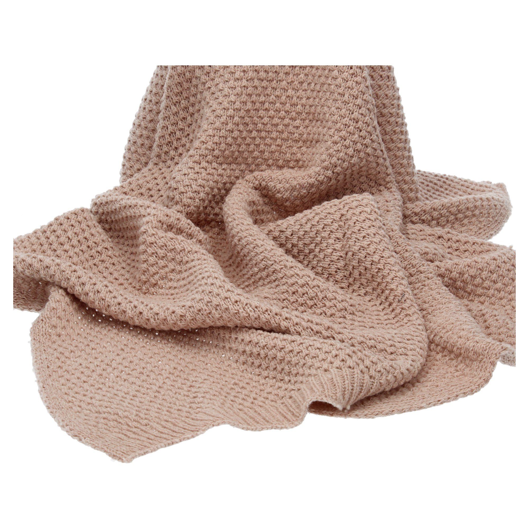 Babydecke altrosa