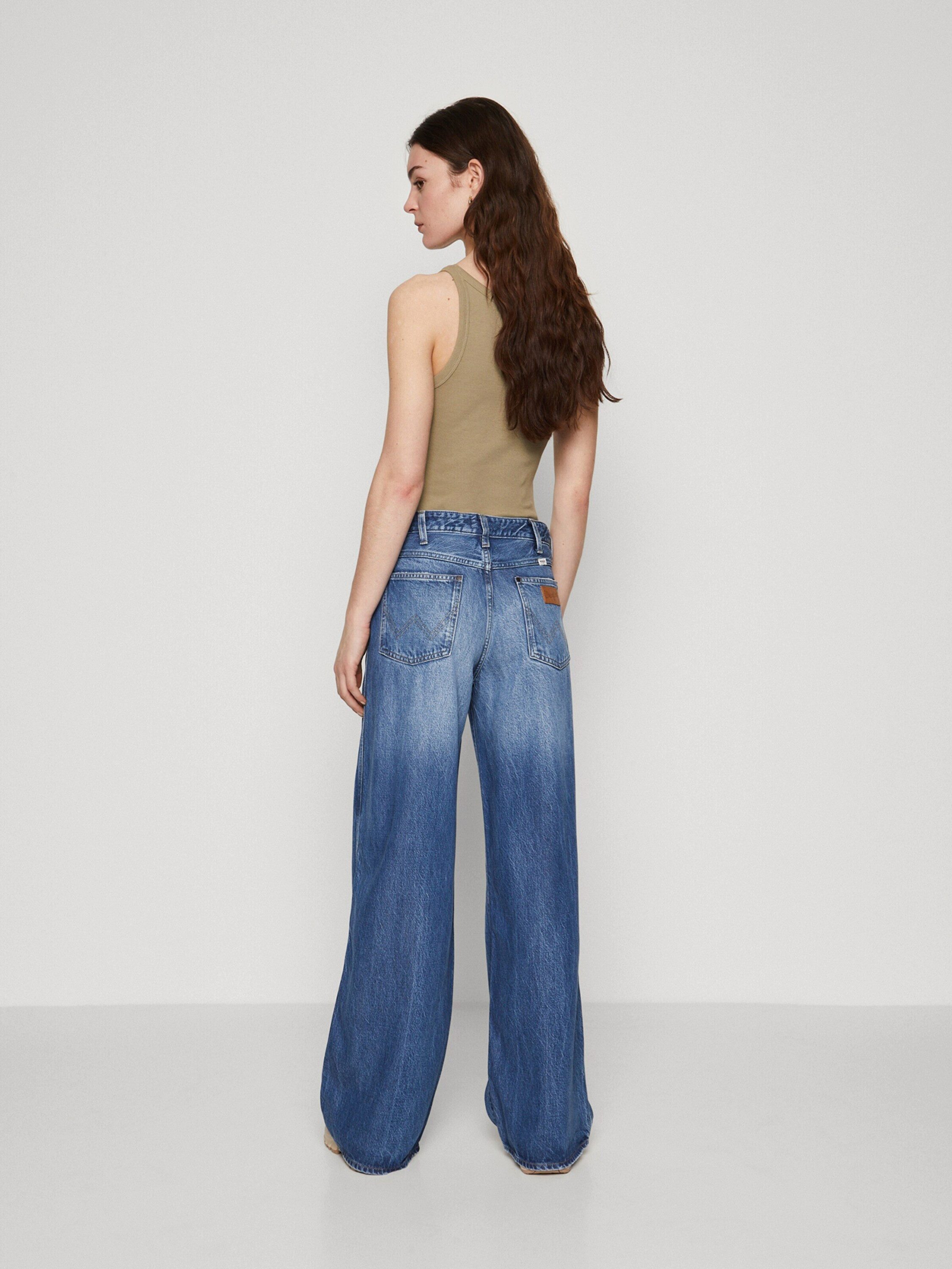 Wrangler Weite Jeans WORLD WIDE (1-tlg) Plain/ohne Details