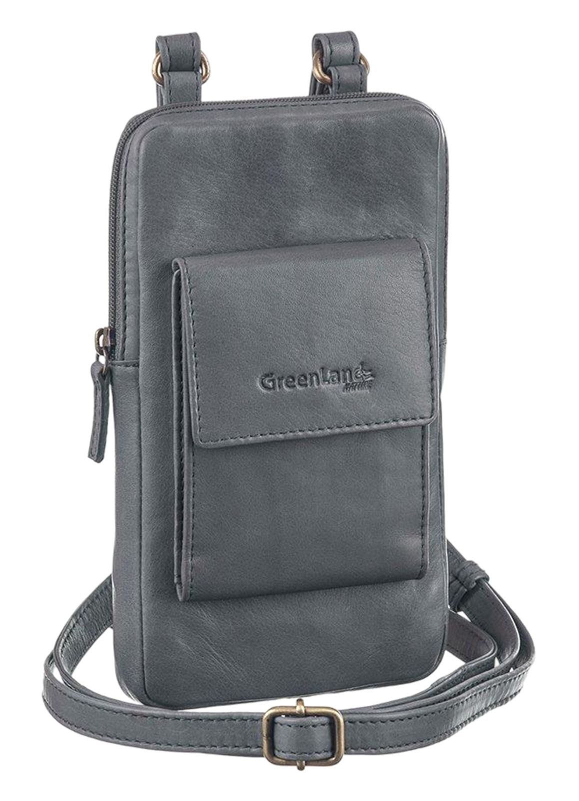 GreenLand Nature Handytasche Phone Case, aus echtem Leder