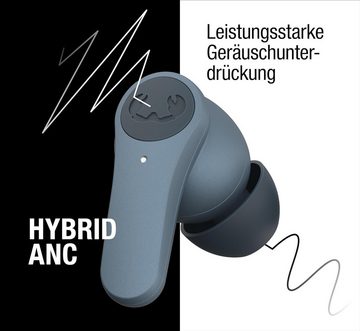 Fresh 'n Rebel kabellose mit Geräuschunterdrückung, Ambient Modus In-Ear-Kopfhörer (Intuitive Steuerung und kristallklare Anrufe für ein perfektes Hörerlebnis, Multipoint-Bluetooth In-Ear-Sensorikspritzwassergeschützt 30hSpielzeit)