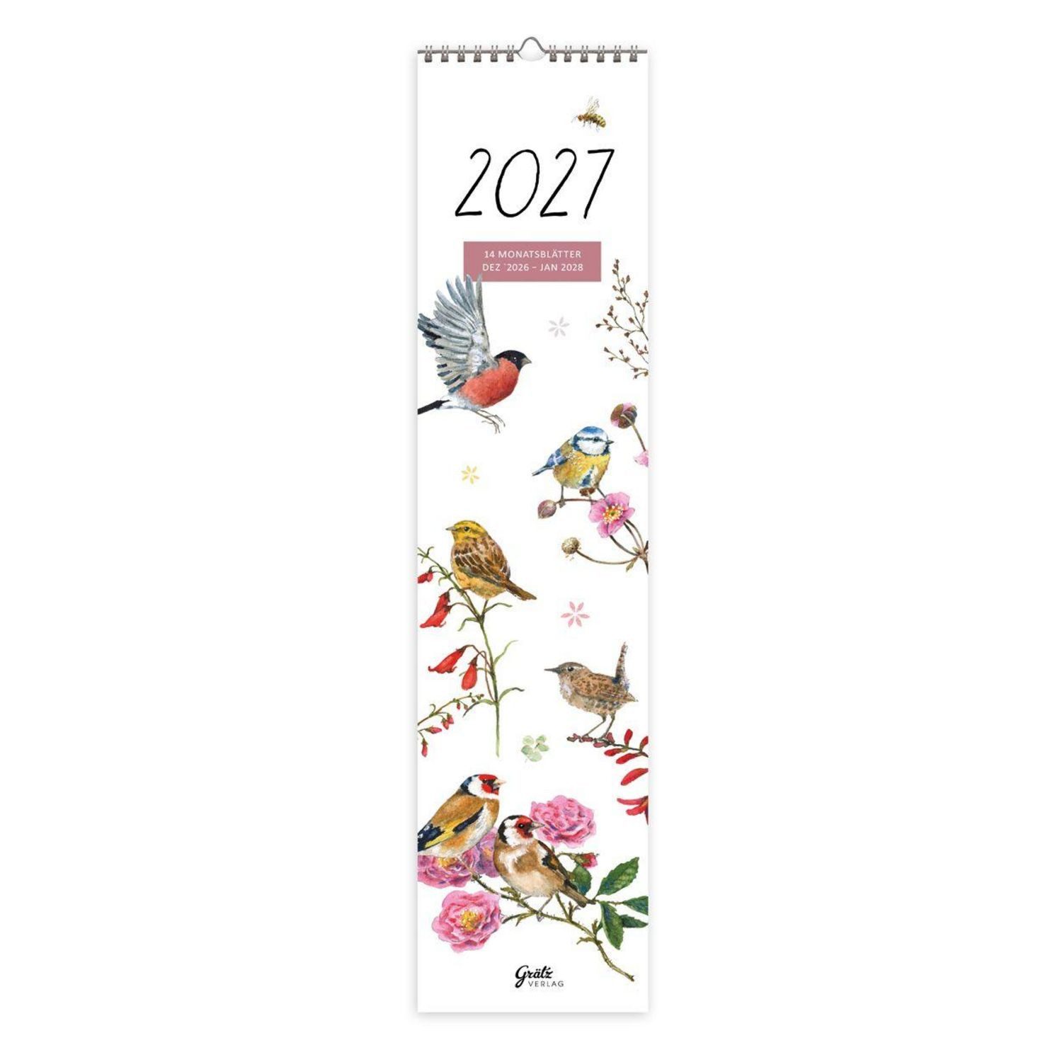 Grätz Verlag Wandkalender Monatsplaner Zeit für Harmonie 2027