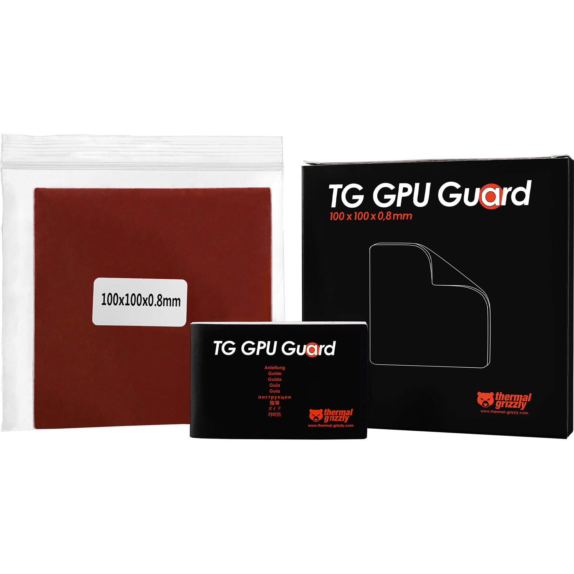 Thermal Grizzly Wärmeleitpaste Thermal Grizzly TG GPU Guard, Dichtung, (100x100