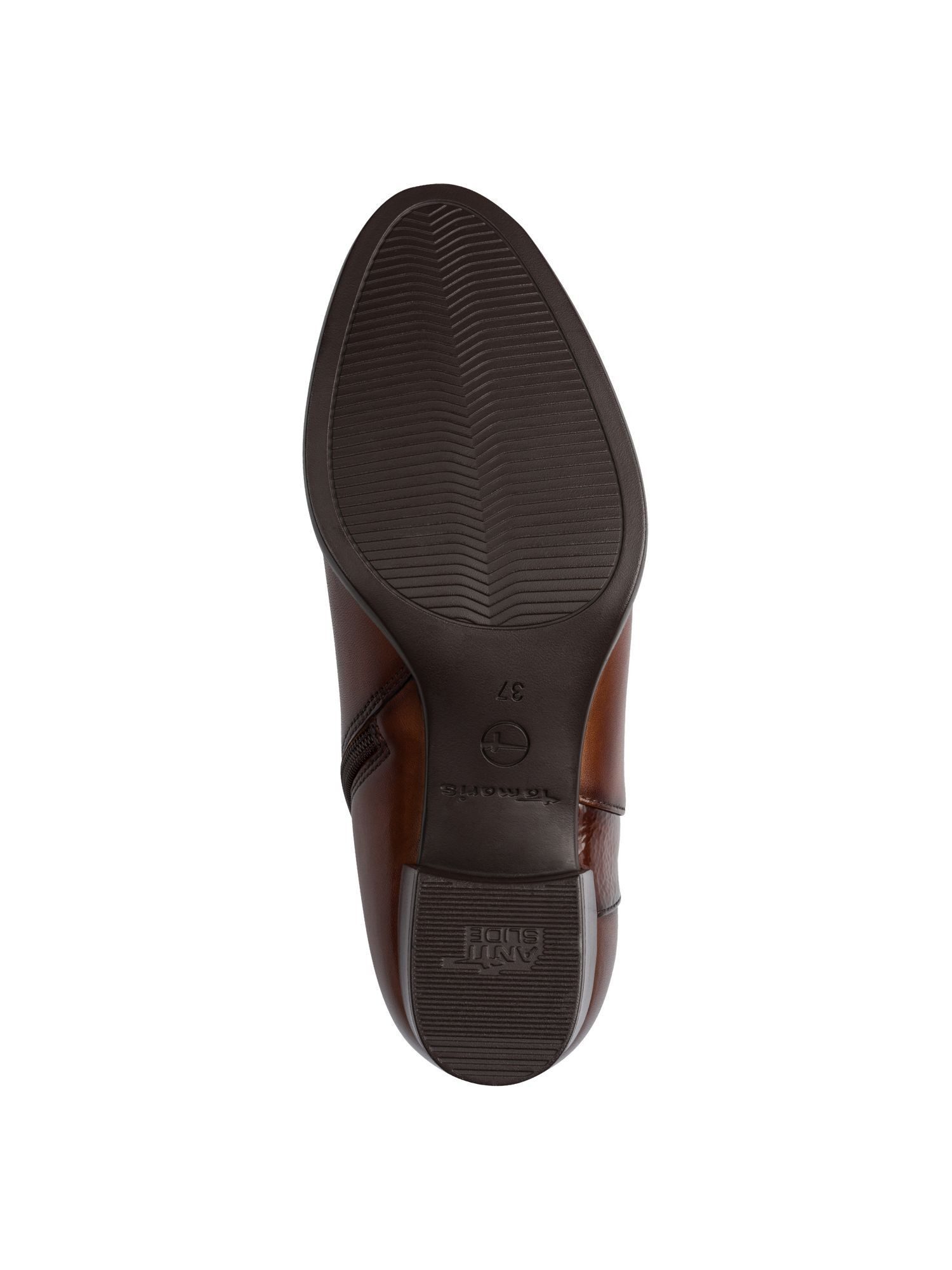 Tamaris ANTIslide, COMFORT-Lining, TOUCH-IT aus Leder Stiefelette ANTIslide