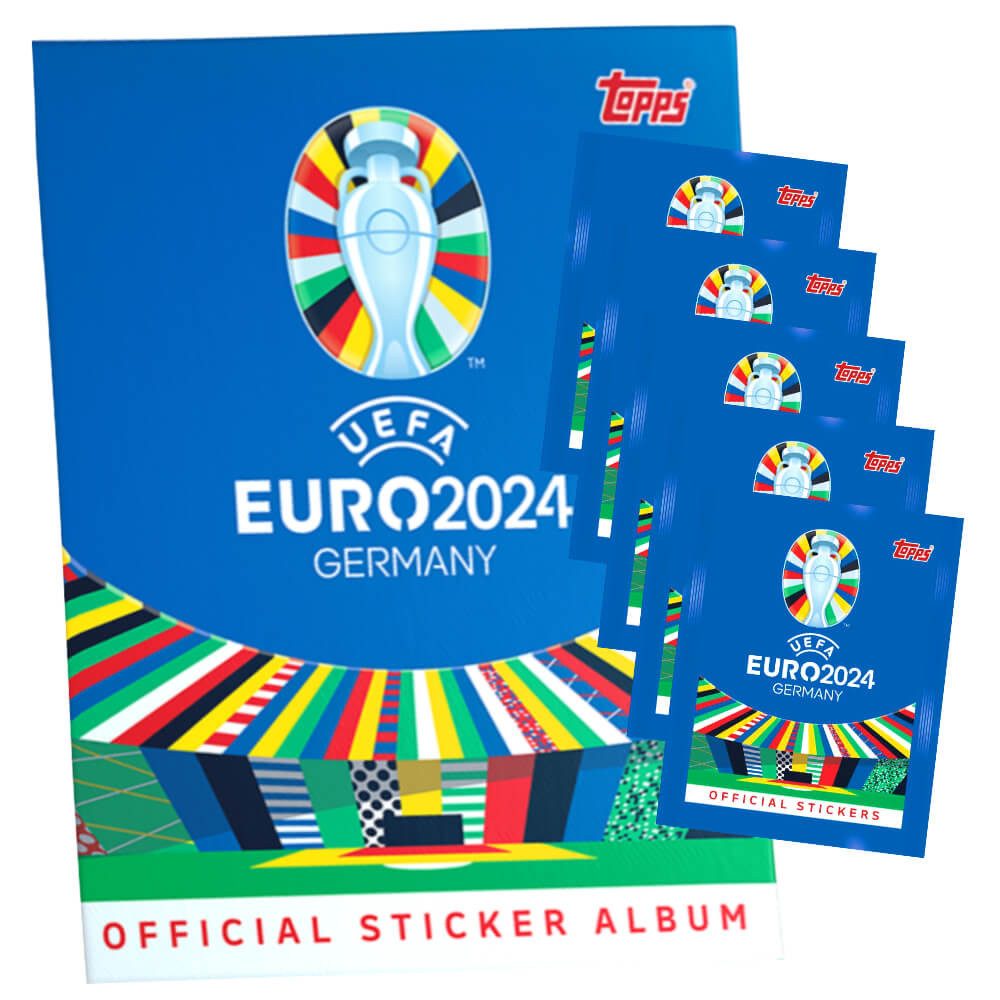 Topps Sticker Topps UEFA EURO 2024 Sticker Fußball EM Sammelsticker