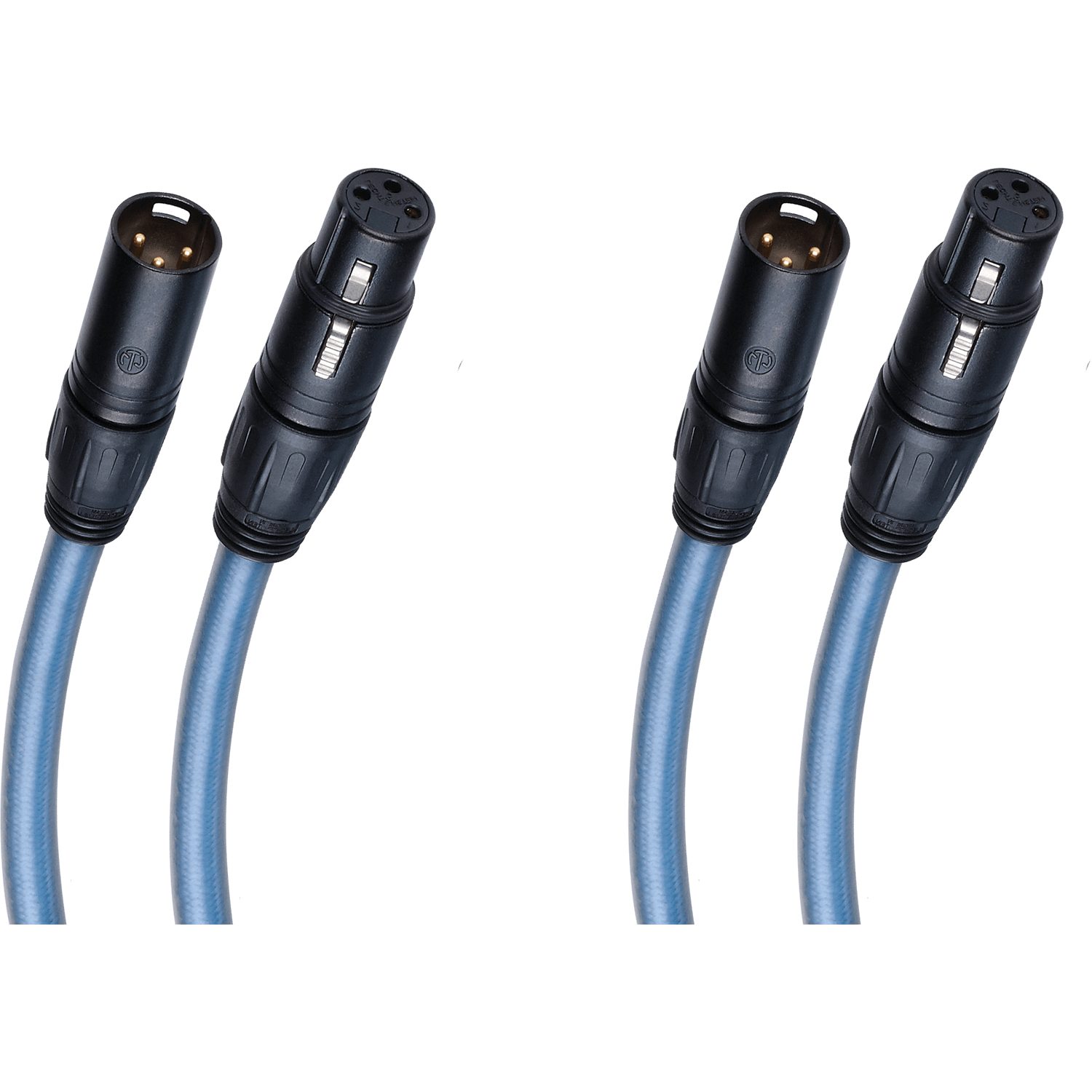 OEHLBACH Series 2 X High End symmetrisches NF Audio XLR Kabel 1 Paar Audio-Kabel, XLR-Kupplung, XLR (50 cm), Hochwertiges Kupfer, Flexibel
