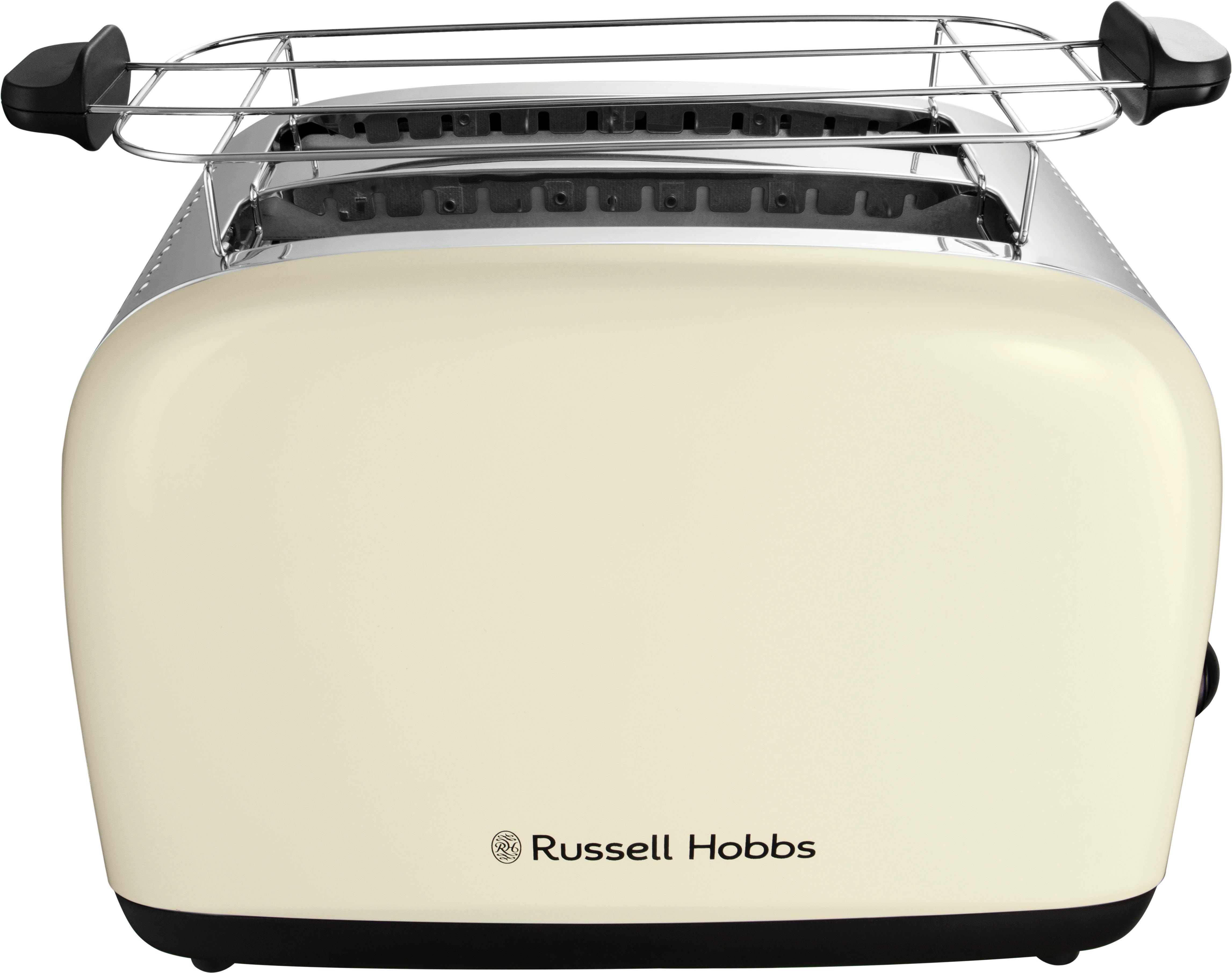 26551-56, Toaster RUSSELL 2 HOBBS Colours lange W Scheiben, 2 Plus Schlitze, 1600 für