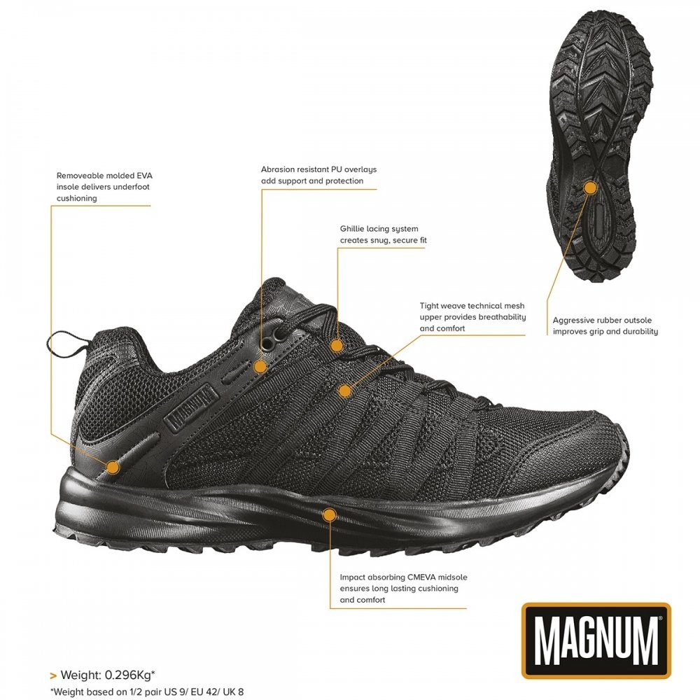 Magnum Halbschuhe, MAGNUM, Storm Trail Lite, schwarz - 46 Outdoorschuh günstig online kaufen