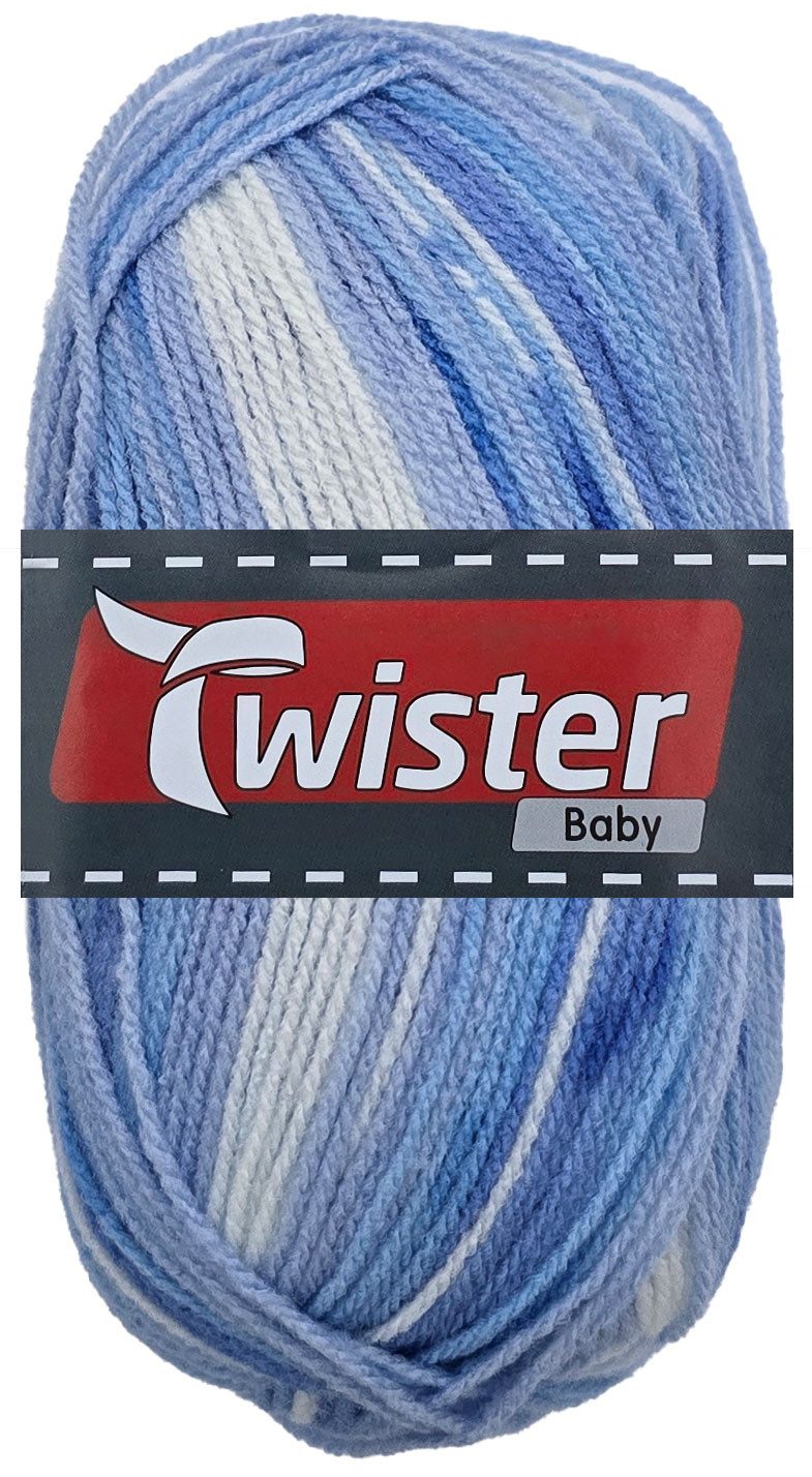 Kurtenbach 50 Gramm Twister Baby aus 100 % Polyacryl Farbauswahl Bastelgarn