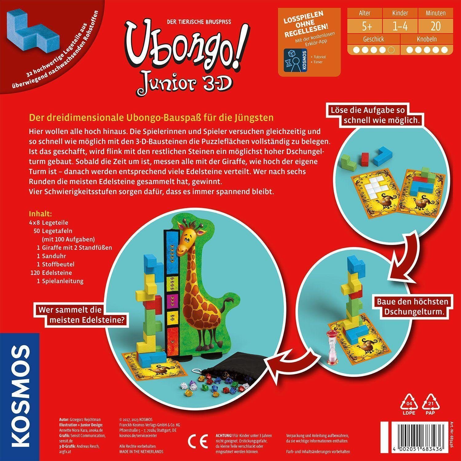 Kosmos Spiel, Junior Ubongo 3-D