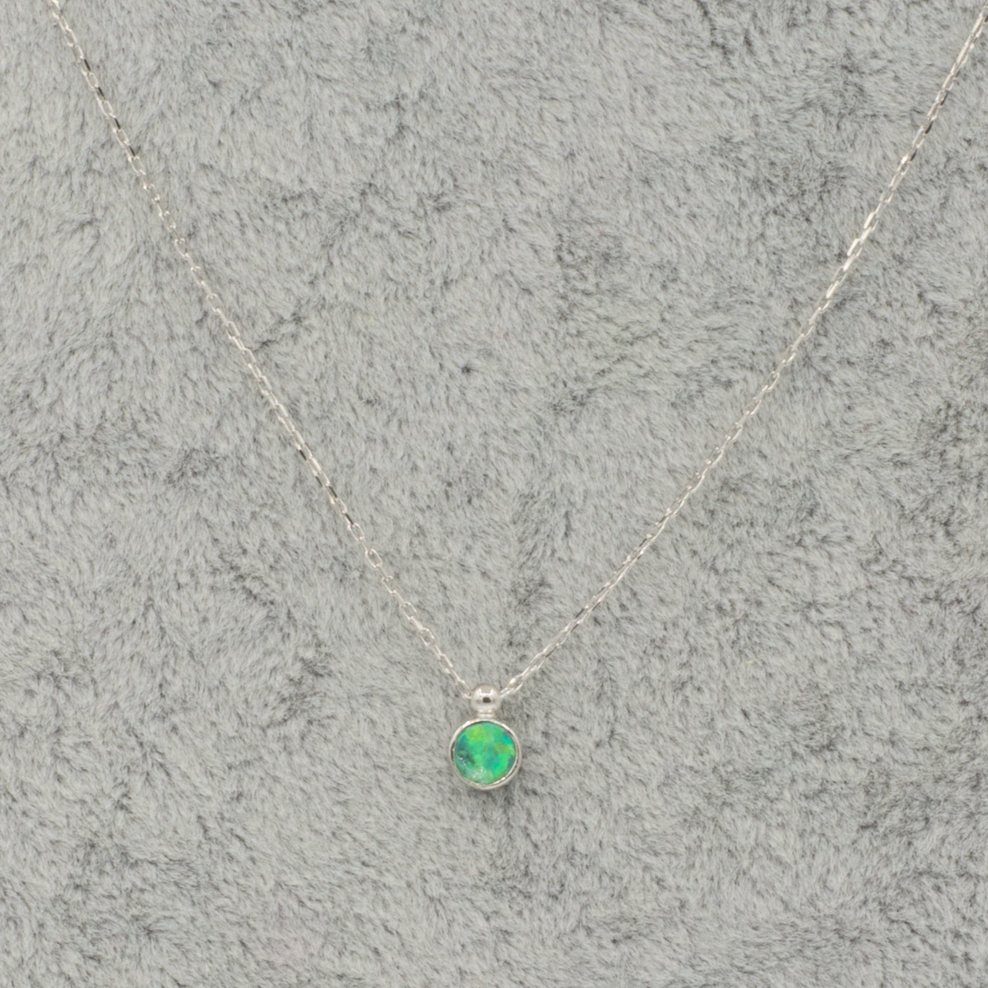 Kette mit Anhänger Anhänger mit Opal günstig online kaufen