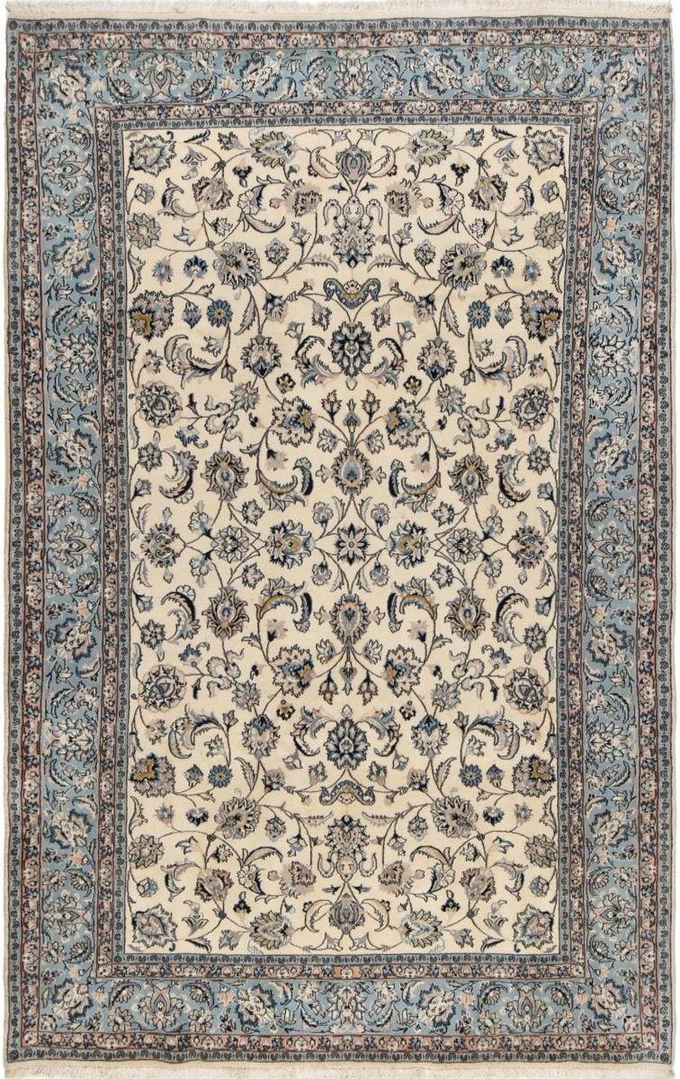 Orientteppich Mashhad 197x306 Handgeknüpfter Orientteppich / Perserteppich, Nain Trading, rechteckig, Höhe: 12 mm