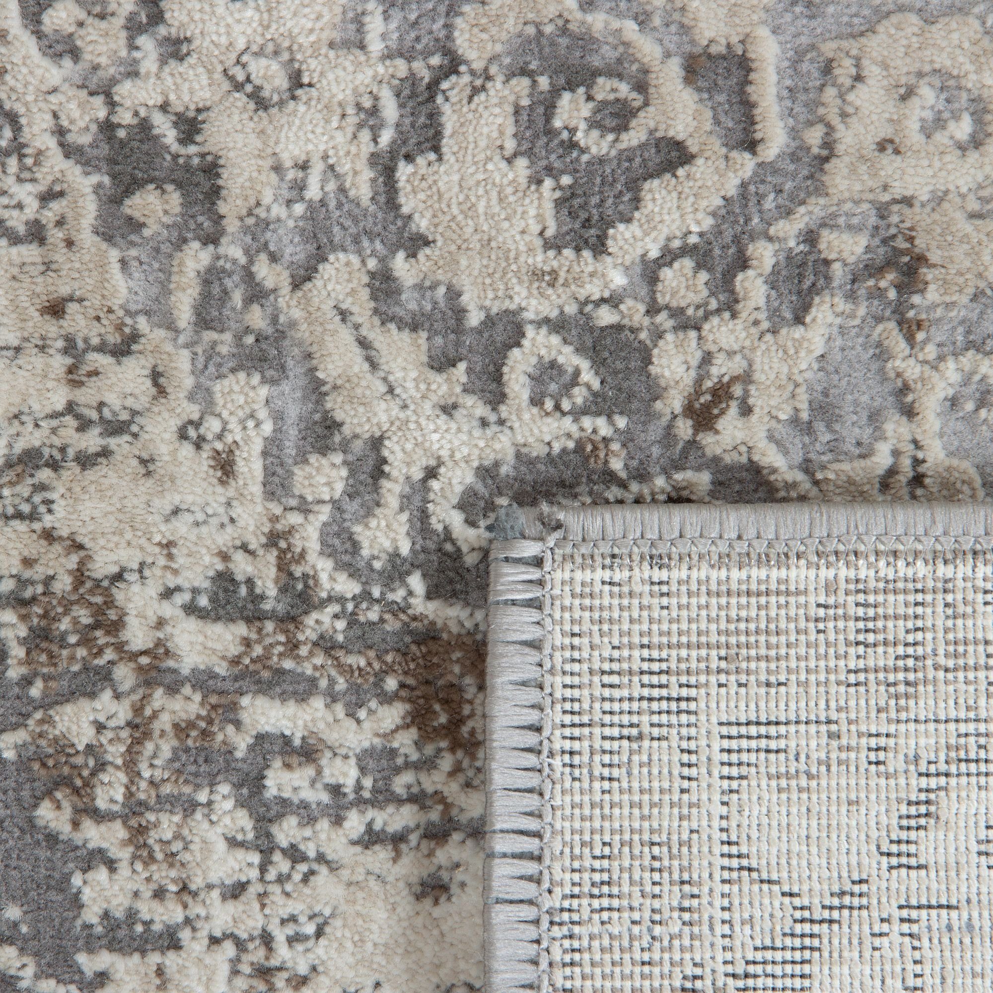 abstrakte Concept Wohnzimmerteppich Designteppich beige Designer Muster, ALEGRA modische Teppich Consilio