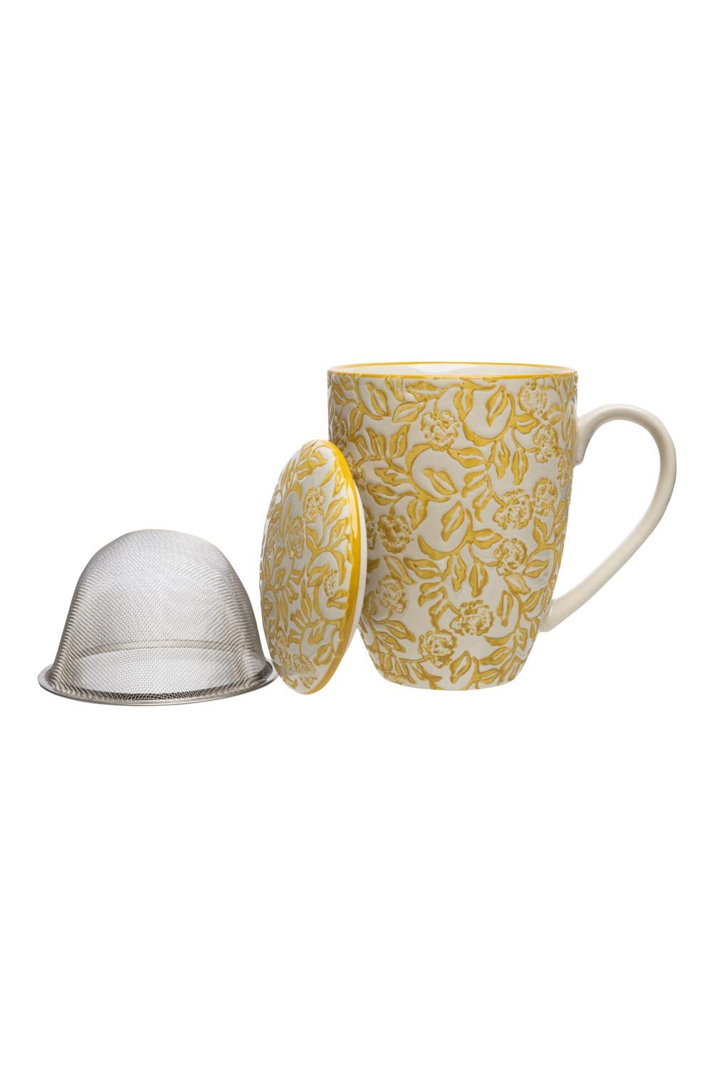 Tranquillo Tasse mit Teesieb INDUSTRIAL 410 ml, 3-teilig