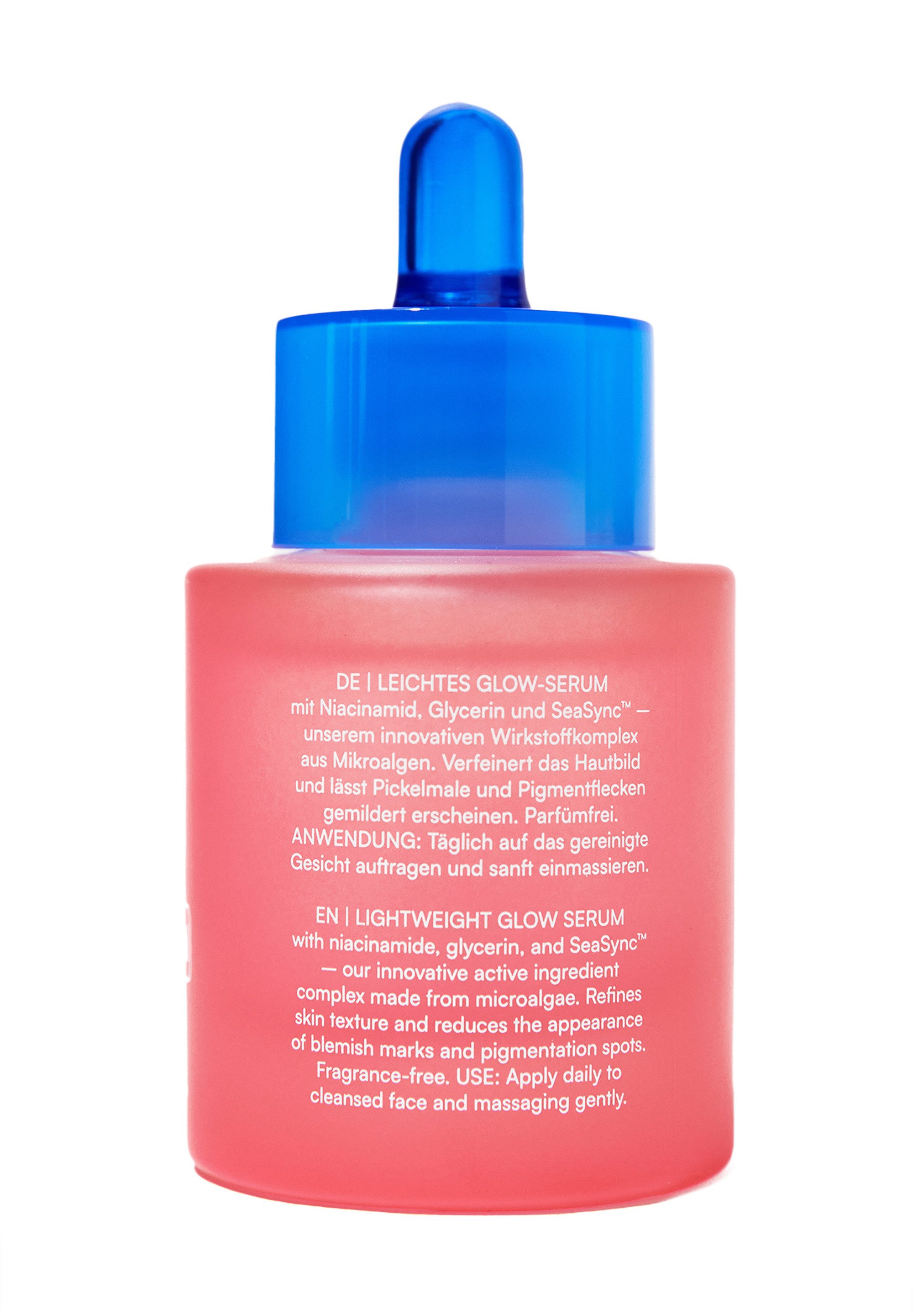 salted. Gesichtsserum Verfeinerndes Niacinamid Serum Greedy Glow, Leichtes Glow-Serum mit Niacinamid, Glycerin und SeaSync