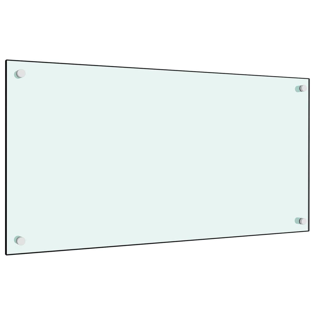 vidaXL Küchenrückwand 80 x 40 x 06 cm Spritzschutz Küchenrückwand 0,6 cm Glasdicke Sicherhei