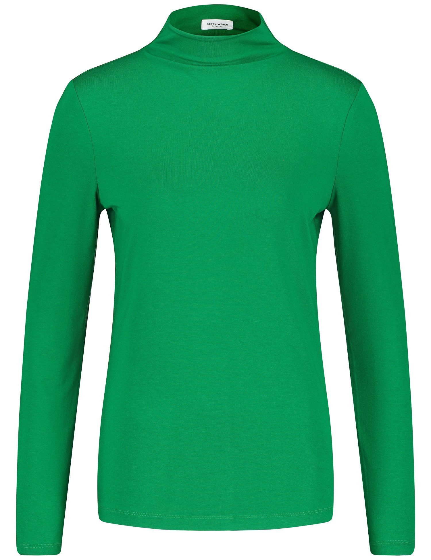 GERRY WEBER Langarmshirt Langarmshirt mit Turtleneck Bright Green