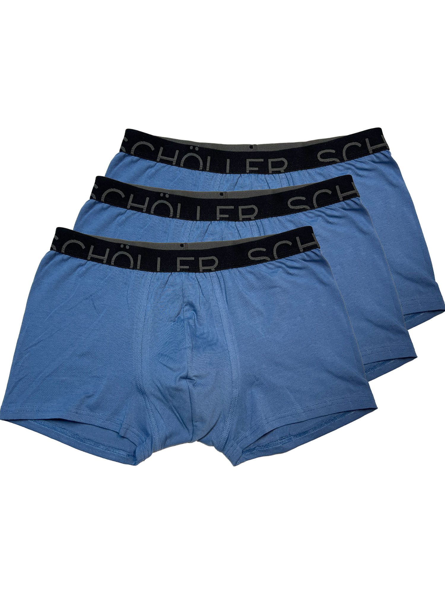 Schöller Retro Pants 3er Pack Herren Pants Baumwolle (Packung, 3-St)
