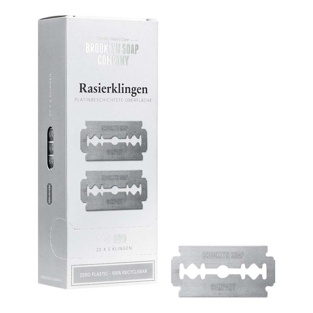 Brooklyn Soap Company Rasierklingen Rasierklingen 100Stück