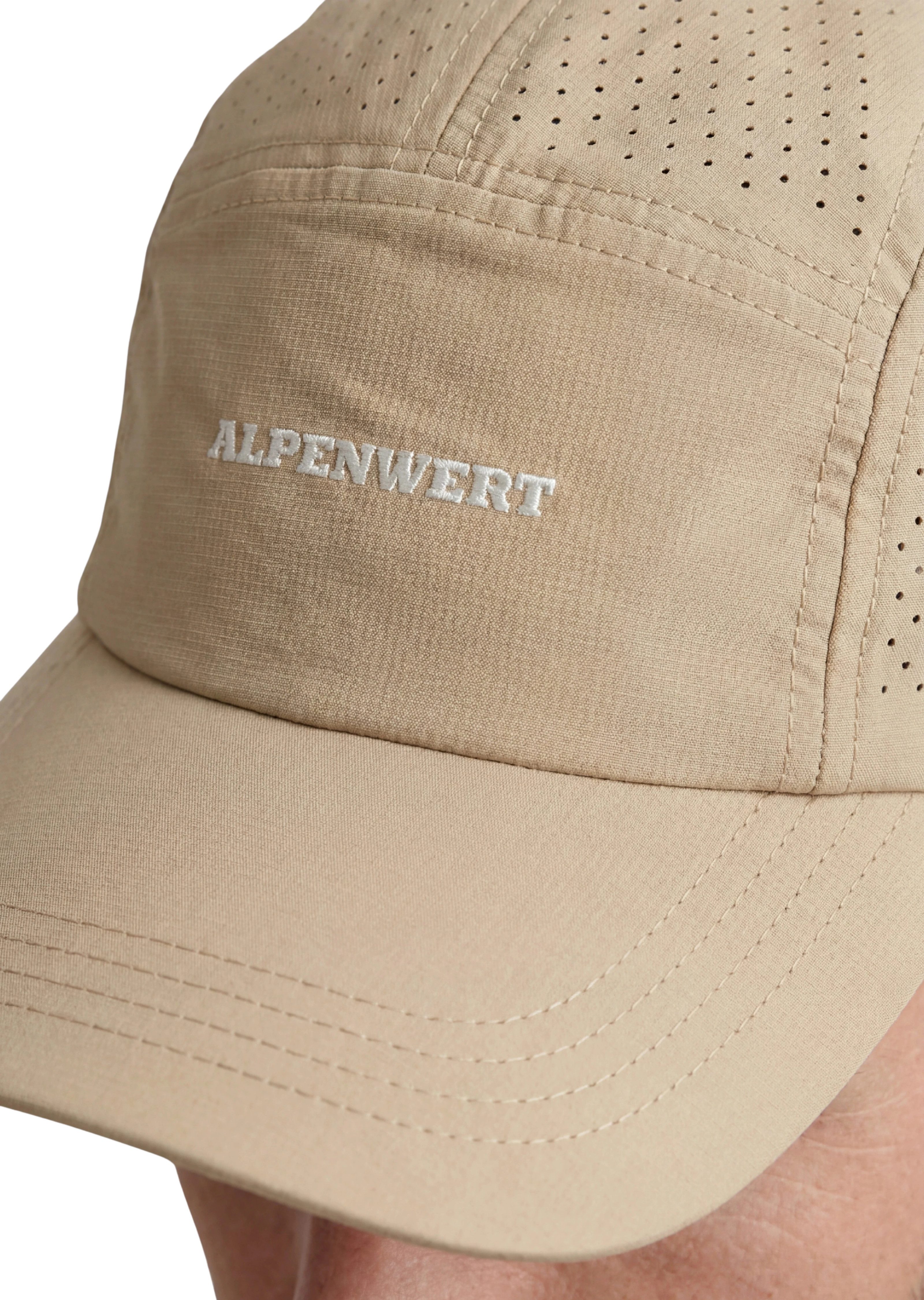 Alpenwert Baseball Cap Running Cap UV-Schutz 50+ Damen & Herren Outdoor leicht atmungsaktiv Sonnenschutz UPF 50+ – Bild 5 von 5