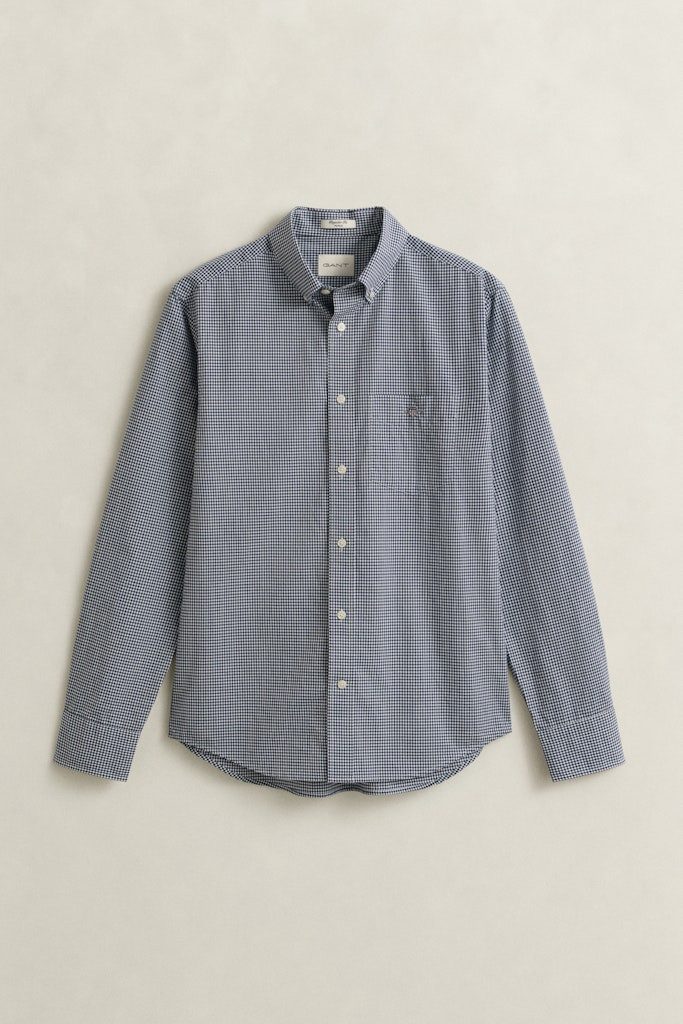 Blusenshirt REG CLASSIC POPLIN GINGHAM SHIRT