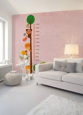 living walls Fototapete Designwalls Kids Grow Stick 2, glatt, (5 St), Vlies, Wand, Schräge, Decke