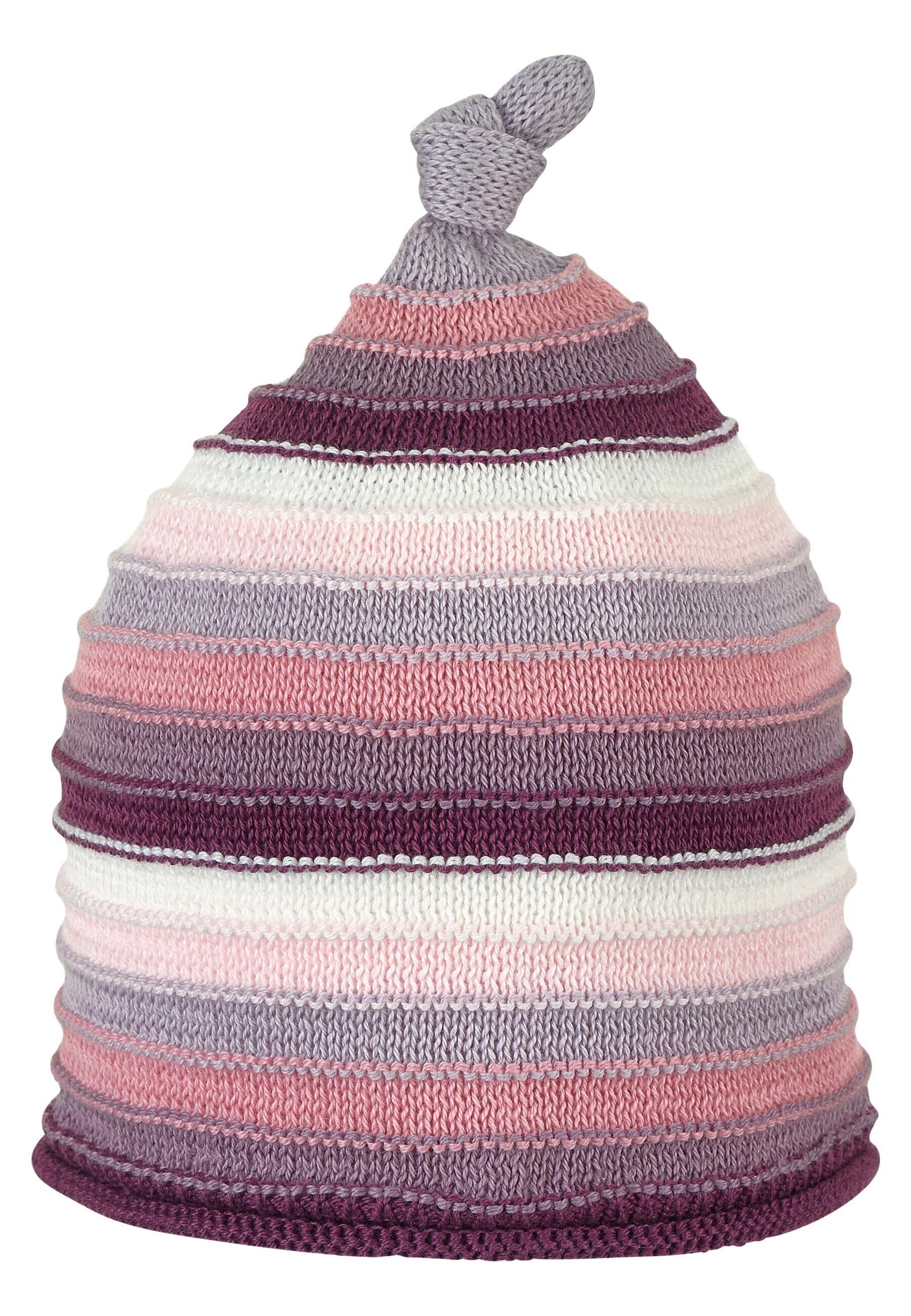 GOTS Streifen (1-St) Sterntaler® Strickmütze Strickmütze