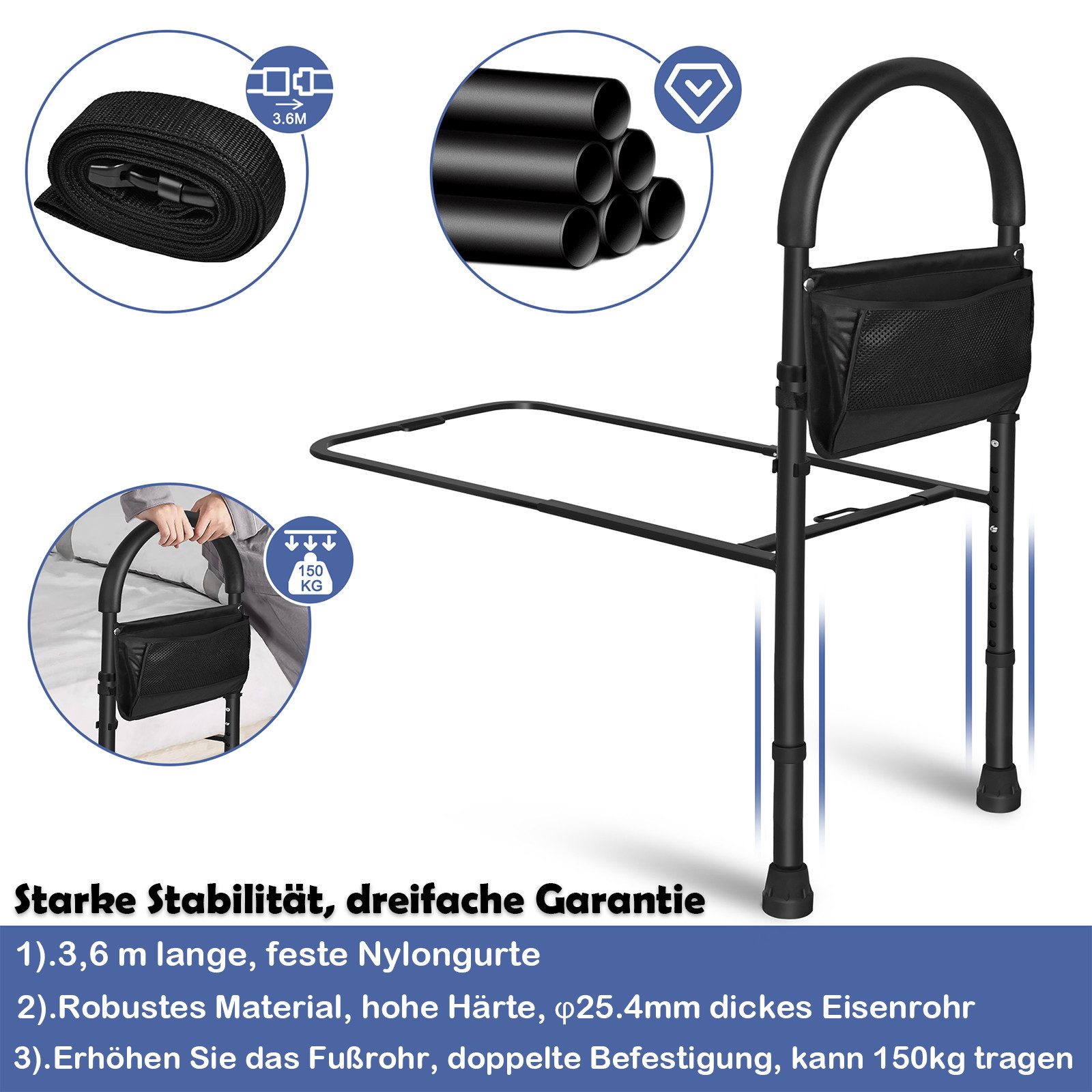 FIVMEN Bettschutzgitter Bettgitter für die Sicherheit älterer Erwachsener ( günstig online kaufen