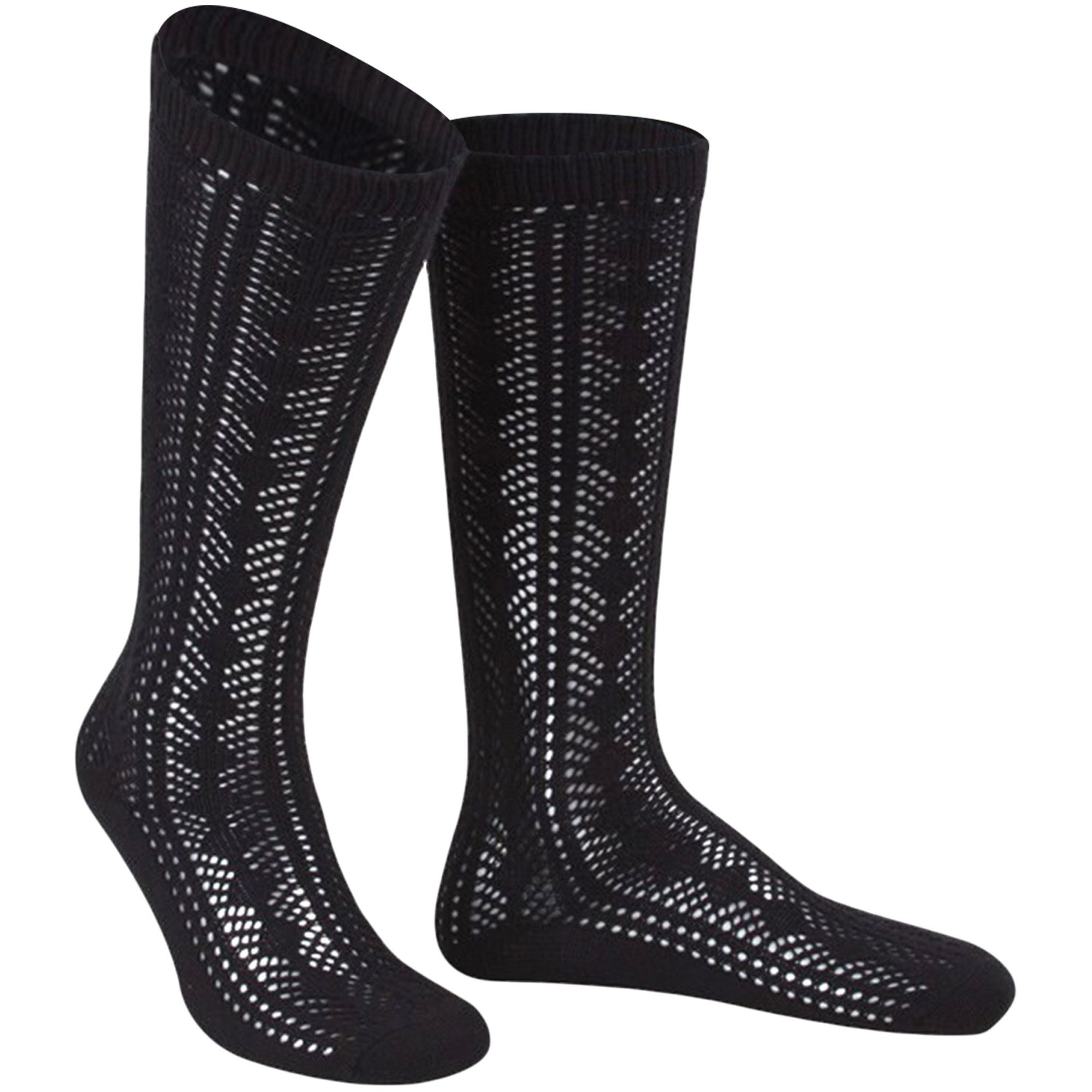 Trachtensocken GW202 Black