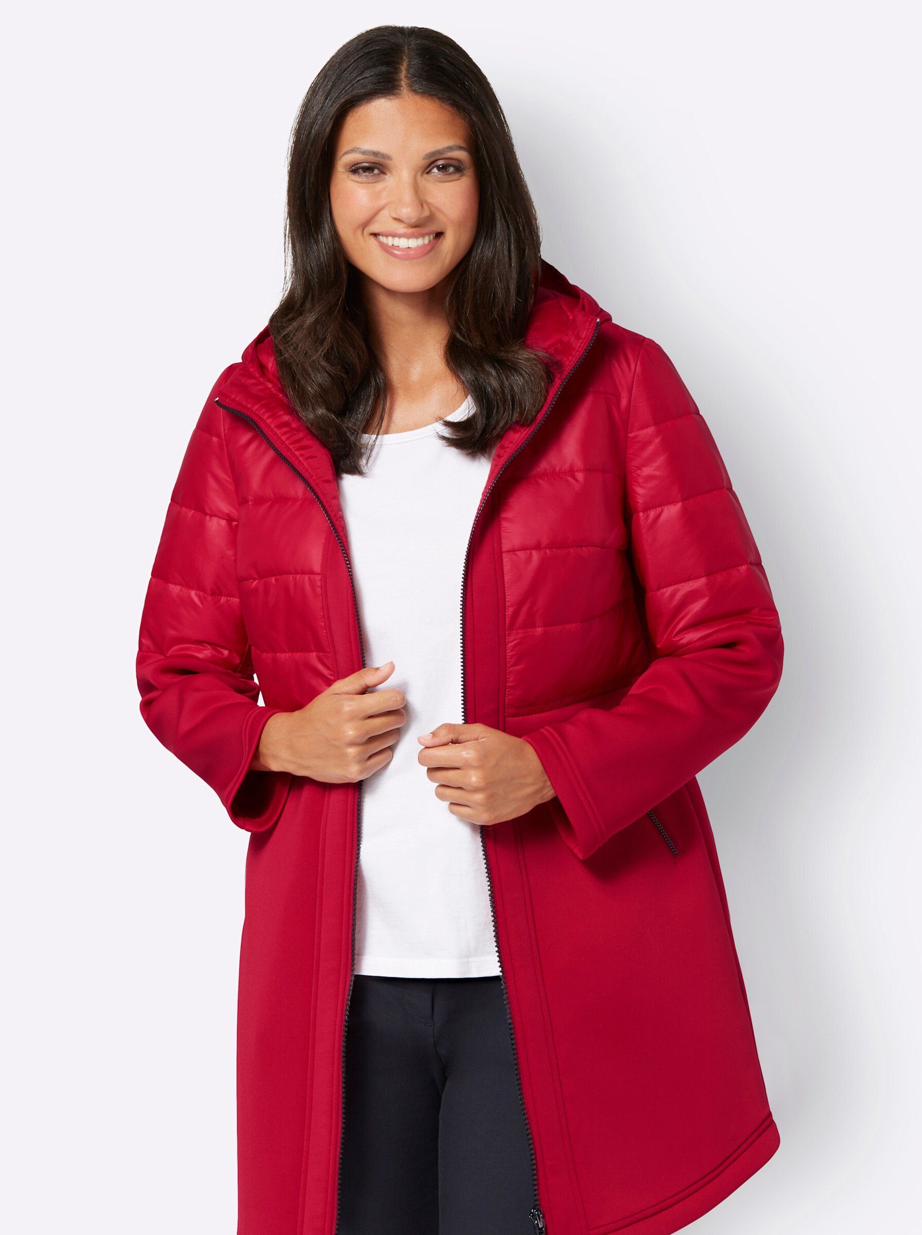 Sieh an! Allwetterjacke rot