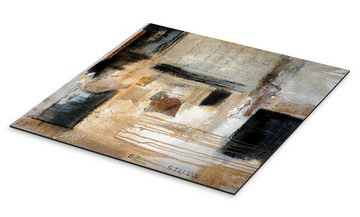Posterlounge Alu-Dibond-Druck Christin Lamade, Abstrakt I, Wohnzimmer Rustikal Malerei