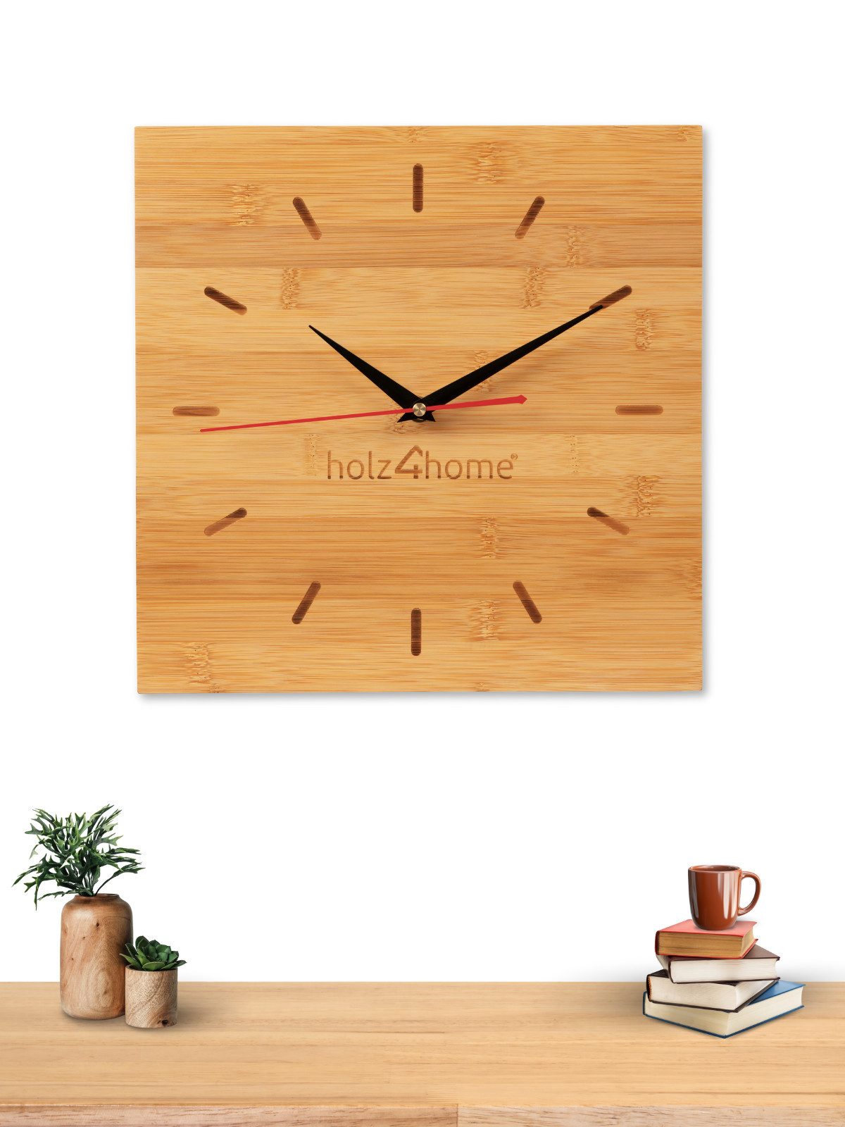 Wanduhren Eiche-Massiv online kaufen OTTO