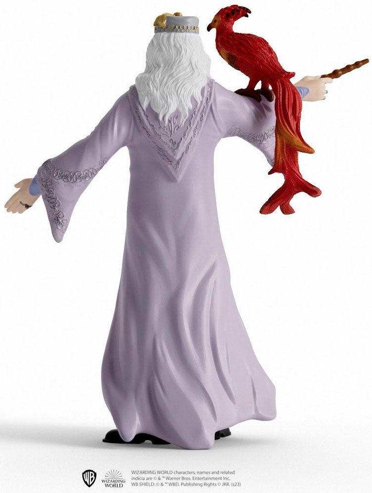 Schleich® Spielfigur WIZARDING WORLD, Harry Potter™, Dumbledore™ & Fawkes (42637), Made in Europe