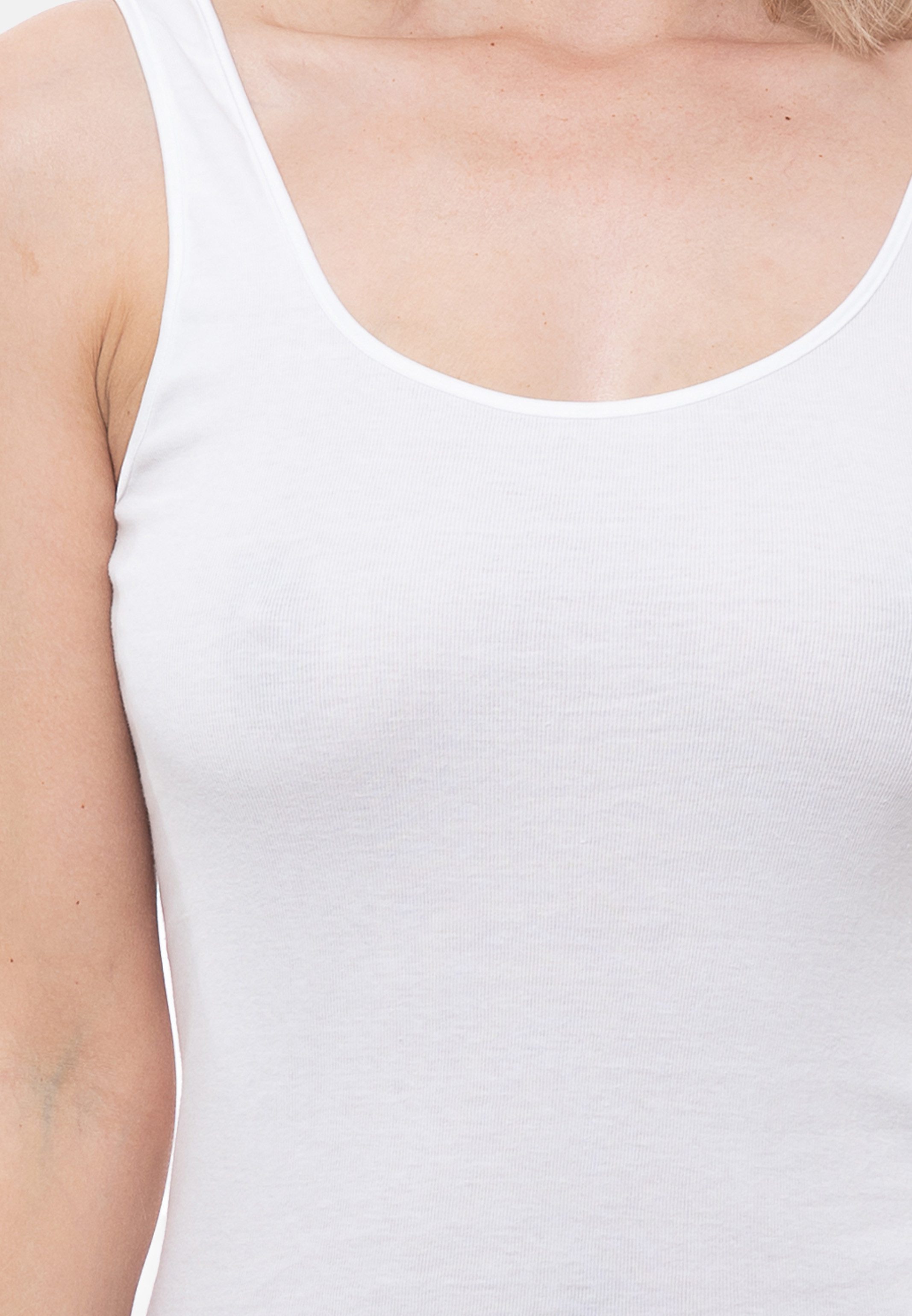 Nina Von C. Unterhemd 3er Pack Daily (Spar-Set, 3-St) Unterhemd / Top - Baumwolle - Atmungsaktiv - Im klassischen Design