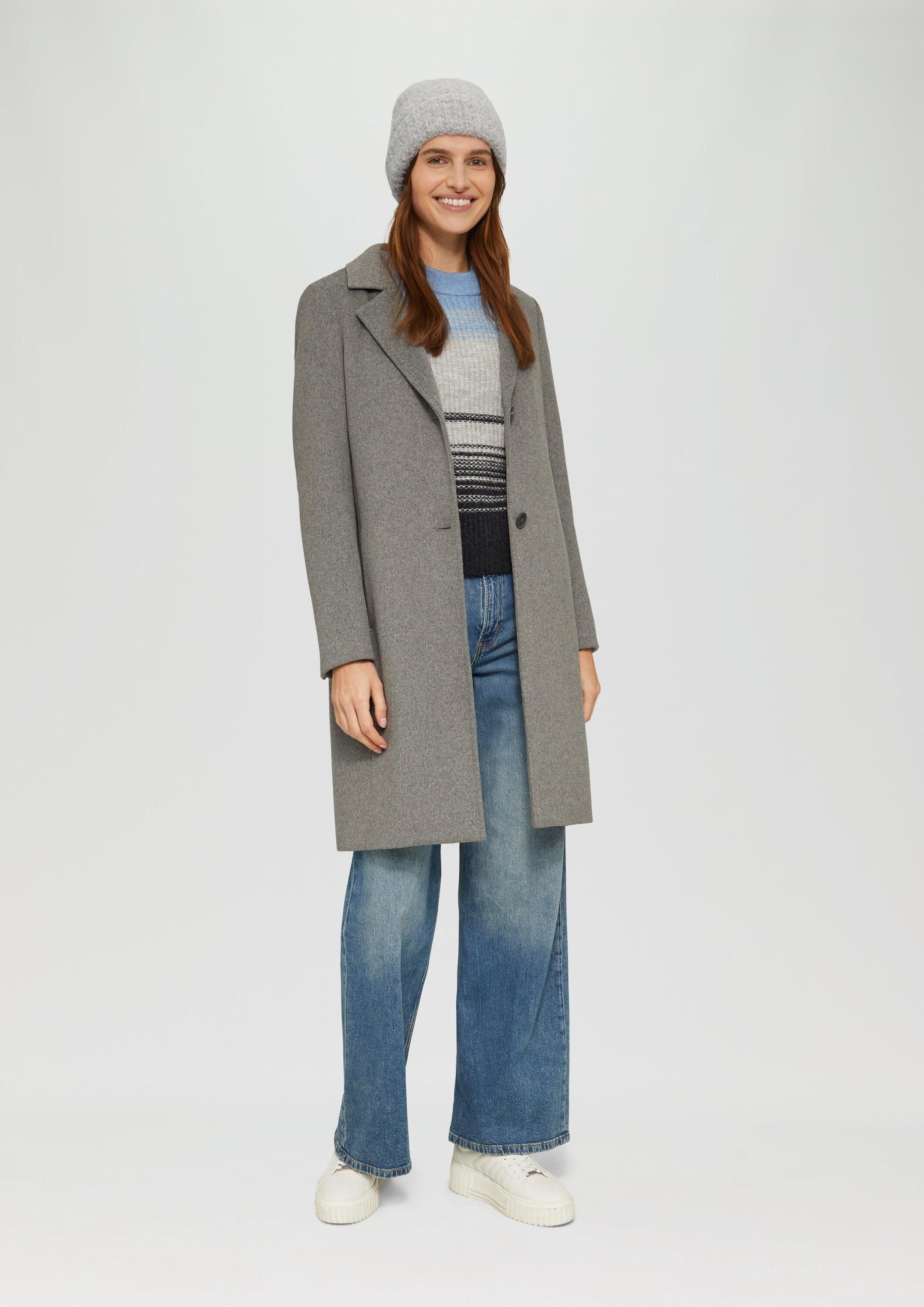 s.Oliver Strickmütze Mütze Weiche Beanie mit Strickmuster günstig online kaufen