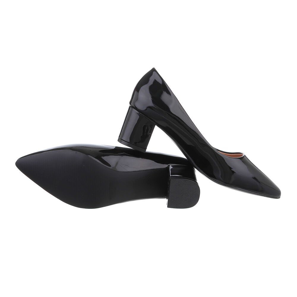 Ital-Design Damen Abendschuhe Elegant Pumps Blockabsatz günstig online kaufen