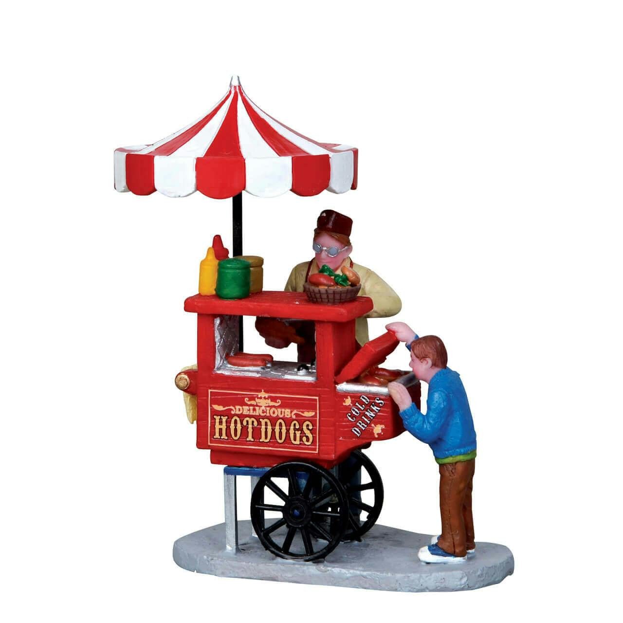 LeMax Weihnachtsdorf Lemax Weihnachtsdorf: Hotdog-Verkäufer (12932)