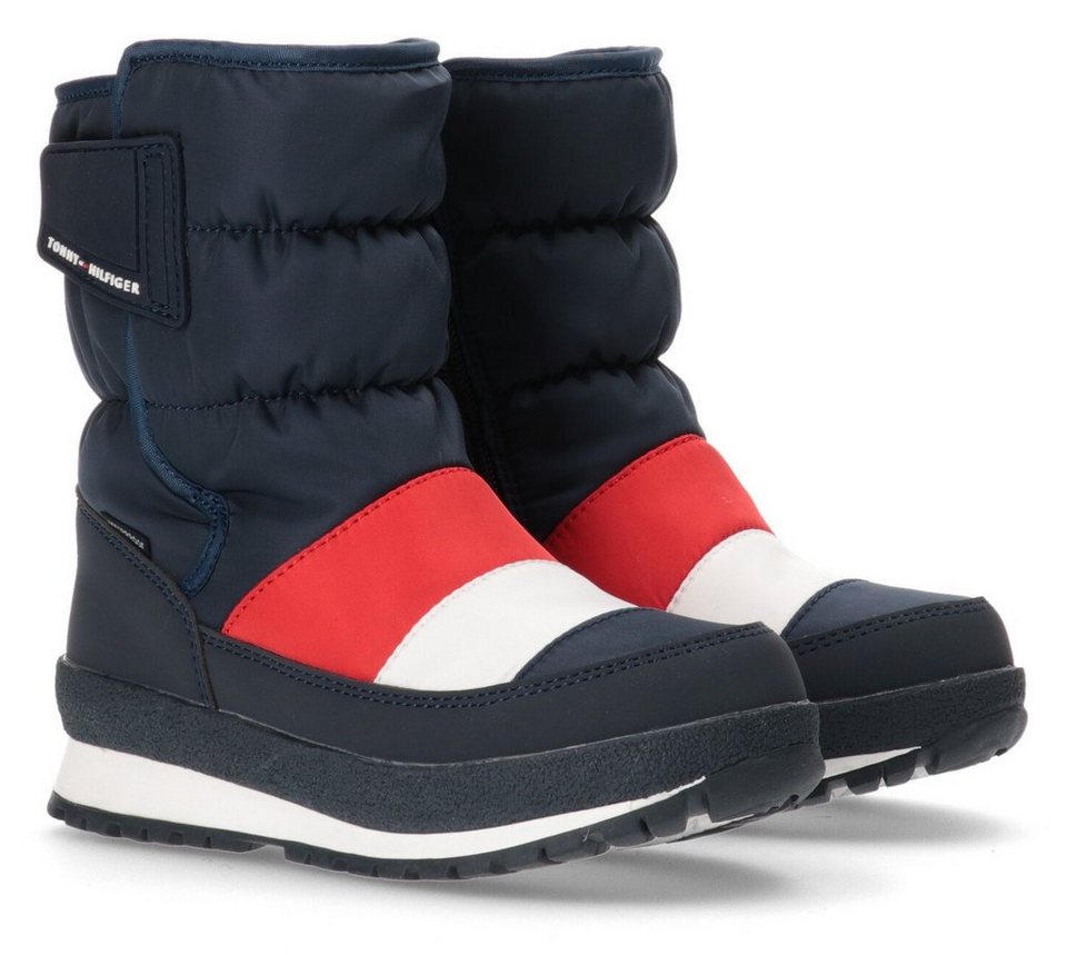 Tommy Hilfiger SNOW BOOT Winterstiefel mit Warmfutter, Aus Textil und  Synthetik, wasserabweisend