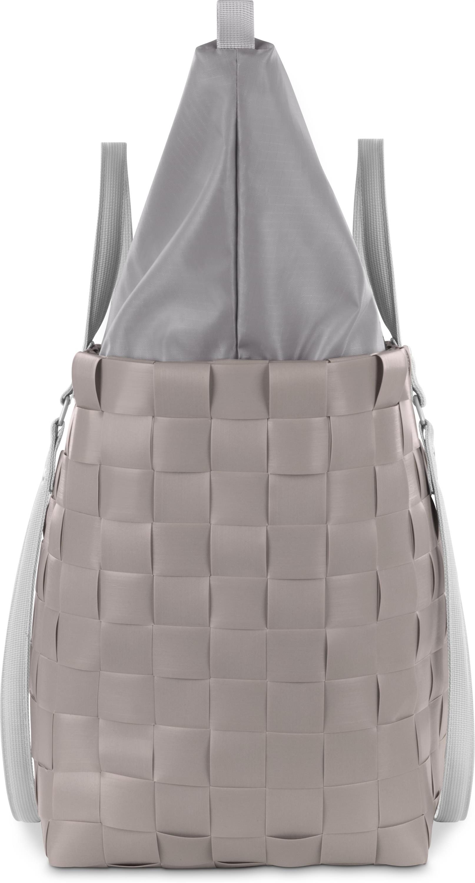 normani Einkaufskorb Einkaufstasche Korb mit erweiterbarem Volumen, 25 l, Badetasche Strandtasche Einkaufskorb mit 25 Liter Volumen