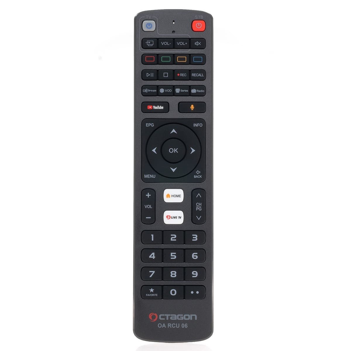 OCTAGON SPIRIT V2 PRO 4K UHD Android 11 Netzwerk-Receiver