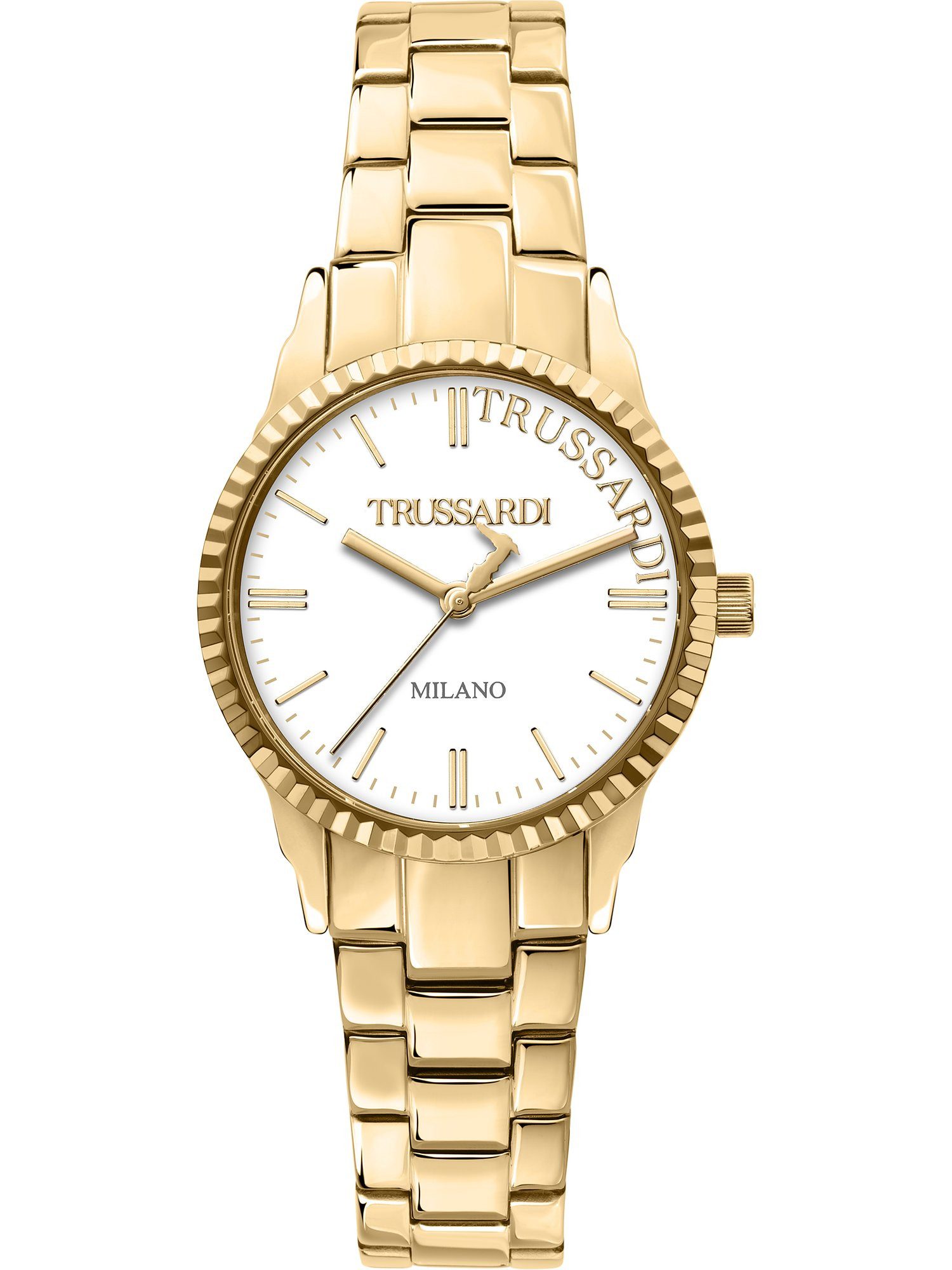 Trussardi Quarzuhr Trussardi Damen-Uhren Analog Quarz