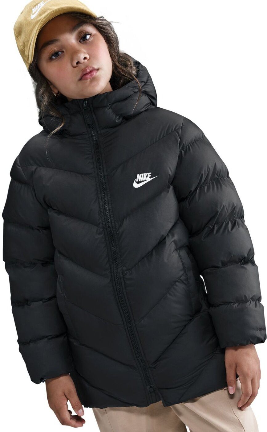 Nike Sweatjacke K NSW TF ADP PUFFER MID THIGH BLACK/WHITE