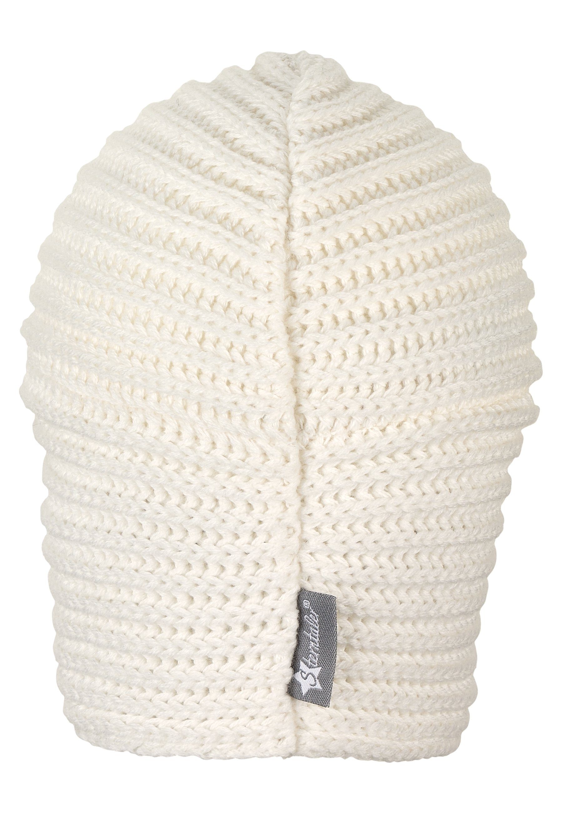 Sterntaler® Strickmütze beige Turban-Strickmütze Farbe (1-St)