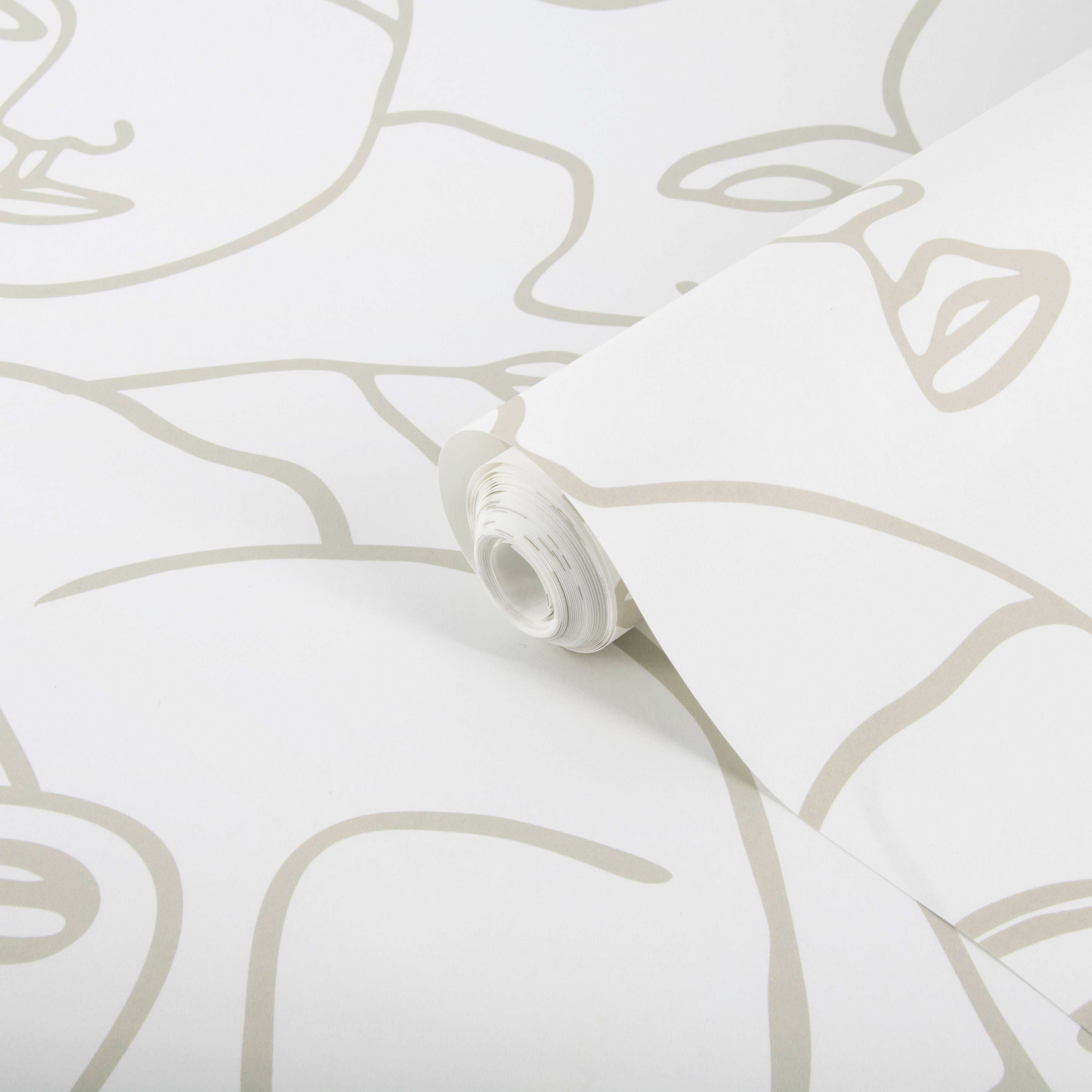 vtwonen Fototapete Faces, glatt, 3D-Optik, (1 St), 150x280 cm