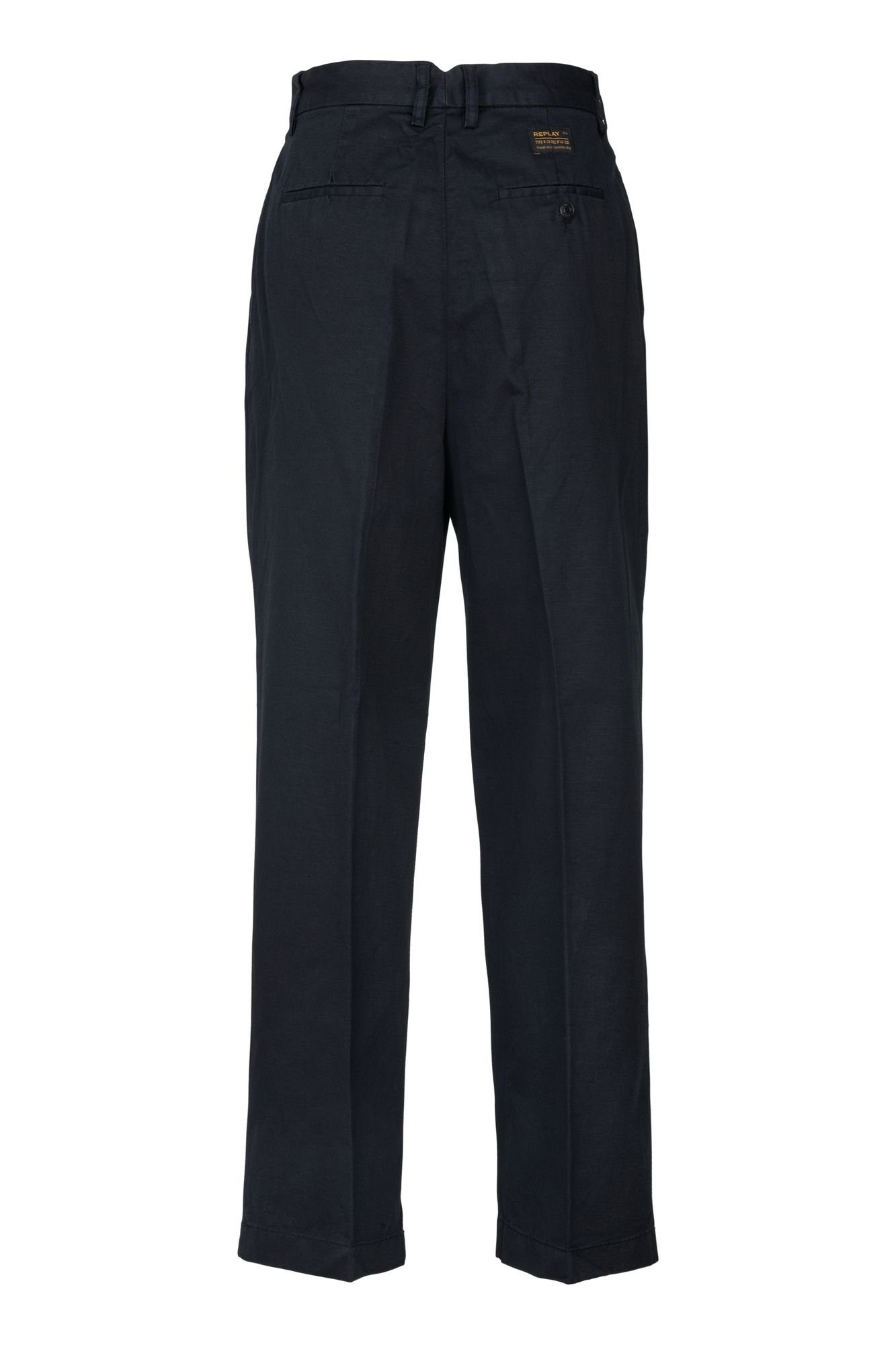 Replay Leinenhose COTTON LINEN CAVALRY TWILL günstig online kaufen