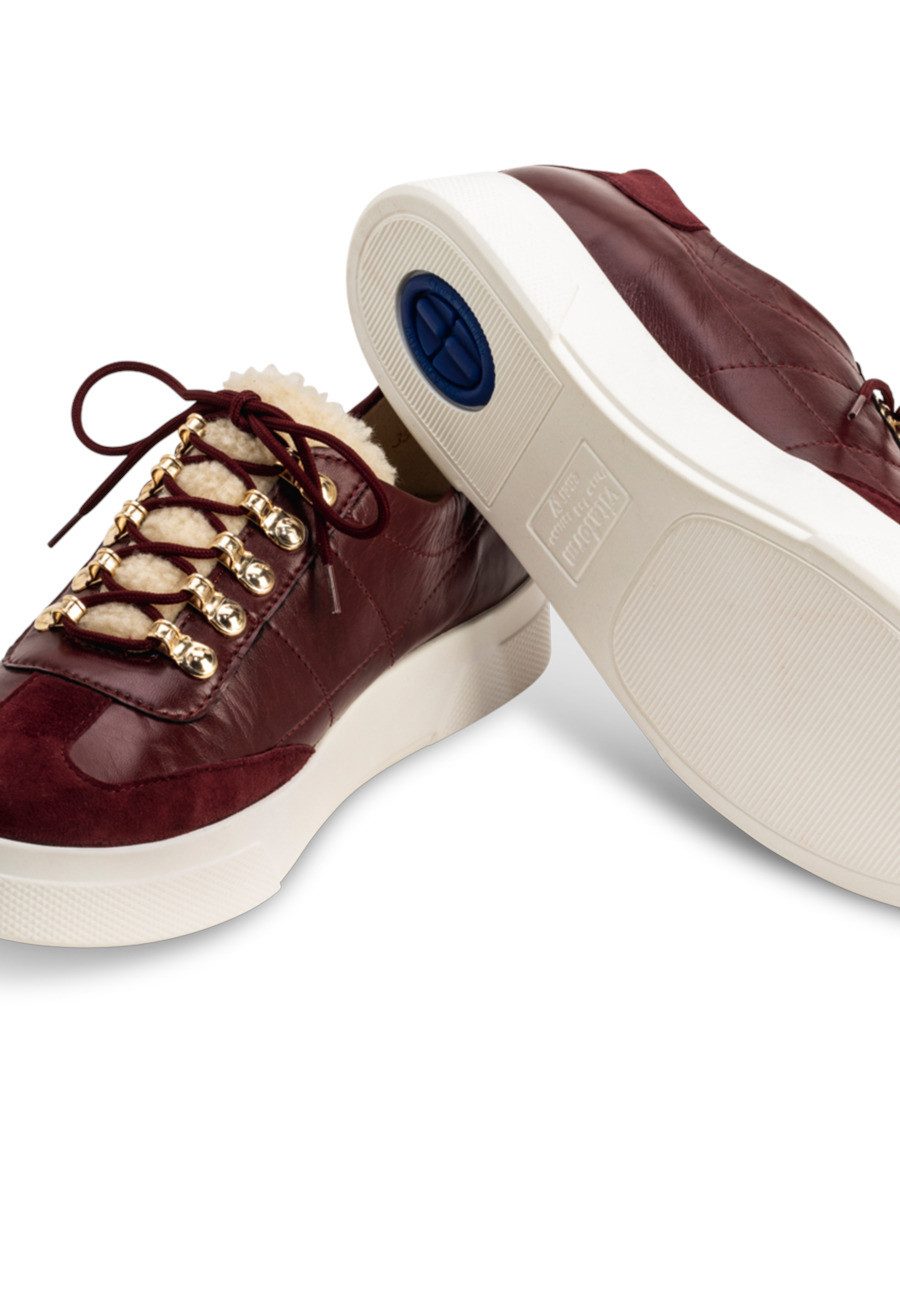 vitaform Damenschuhe Sneaker Leder/Stretch Sneaker